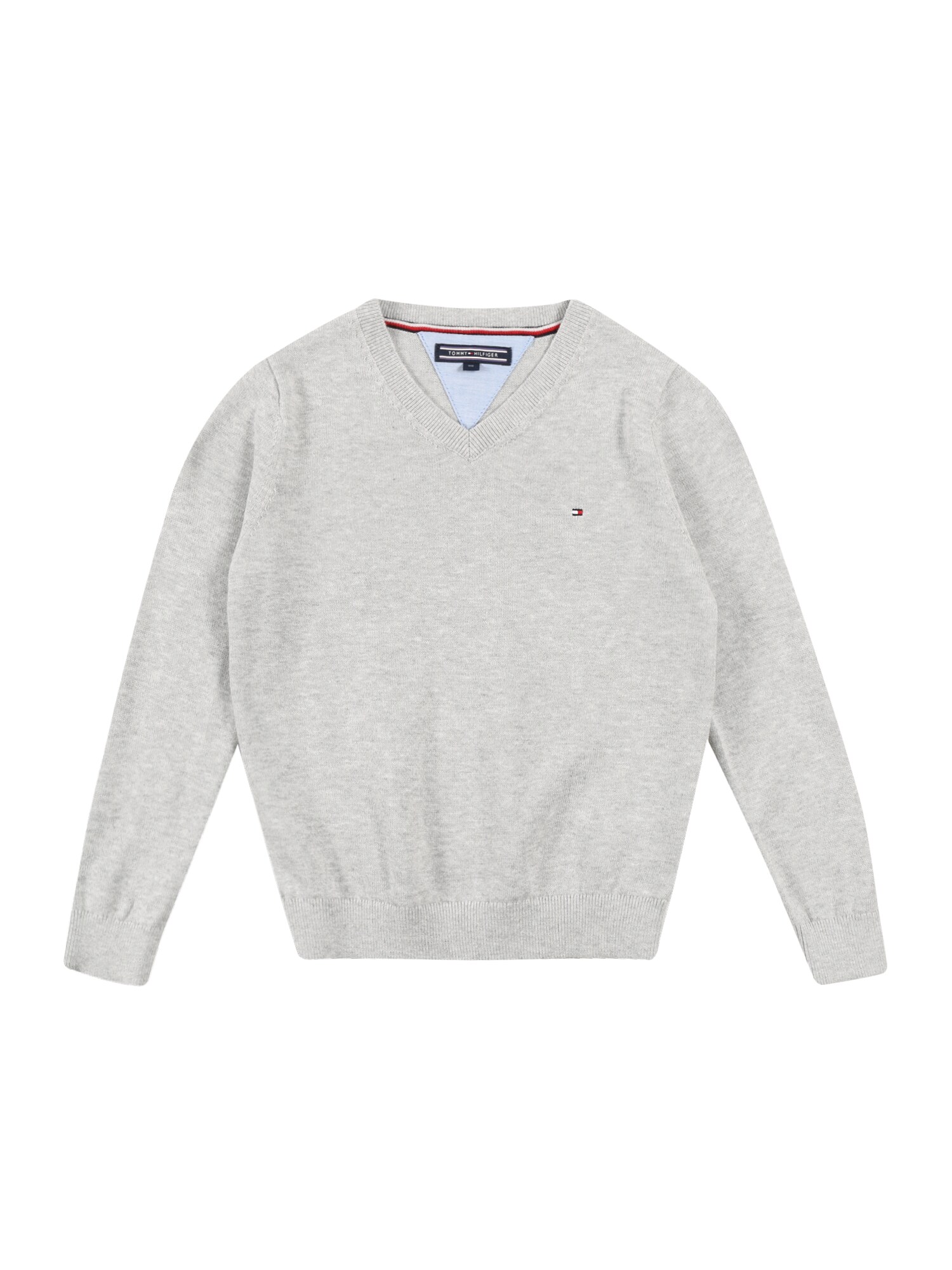Tommy Hilfiger Jongens Trui Lichtgrijs tommy hilfiger kopen in de aanbieding
