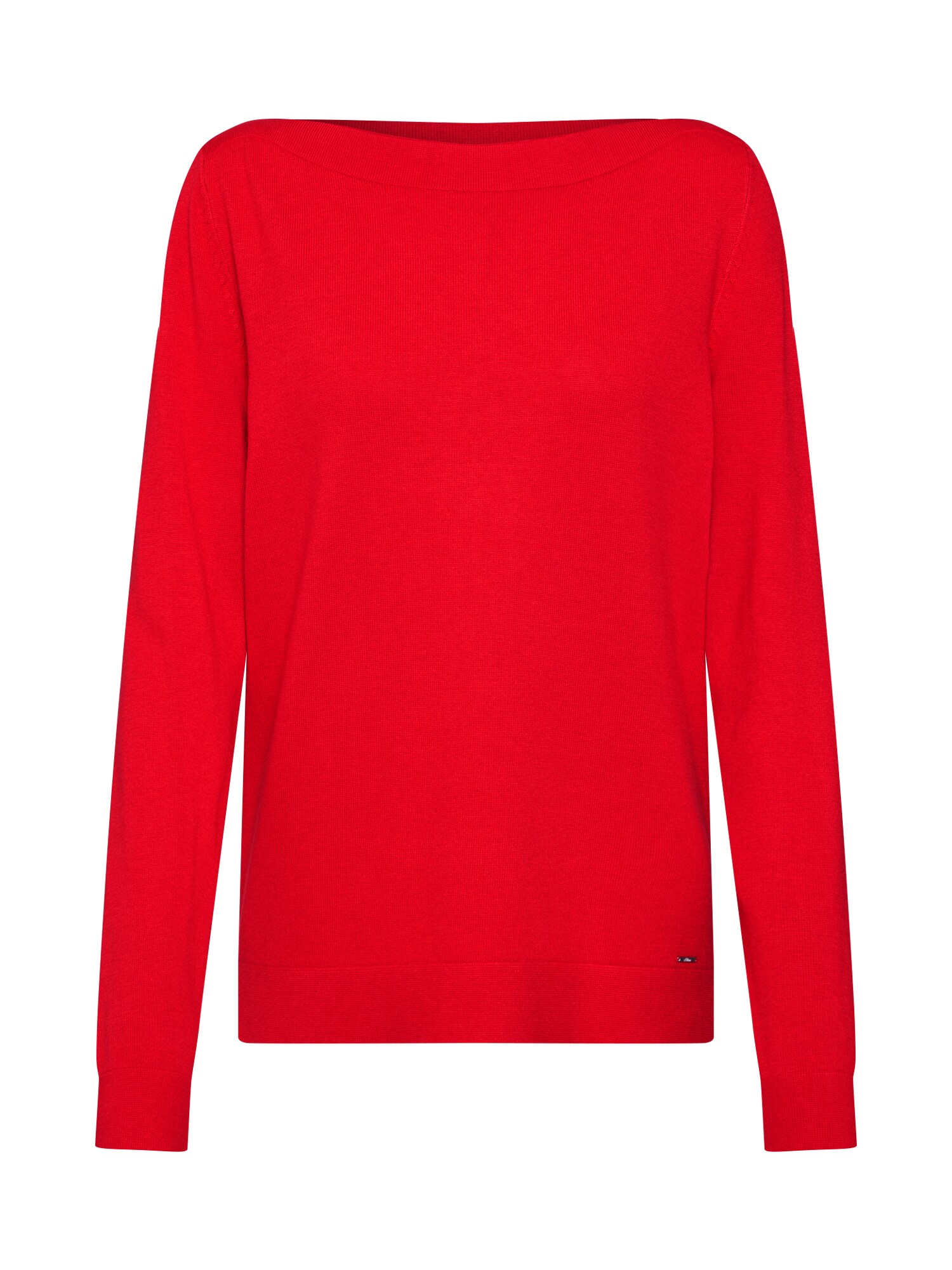Soliver Red Label Dames Trui Pullover Langarm Rood soliver red label kopen in de aanbieding