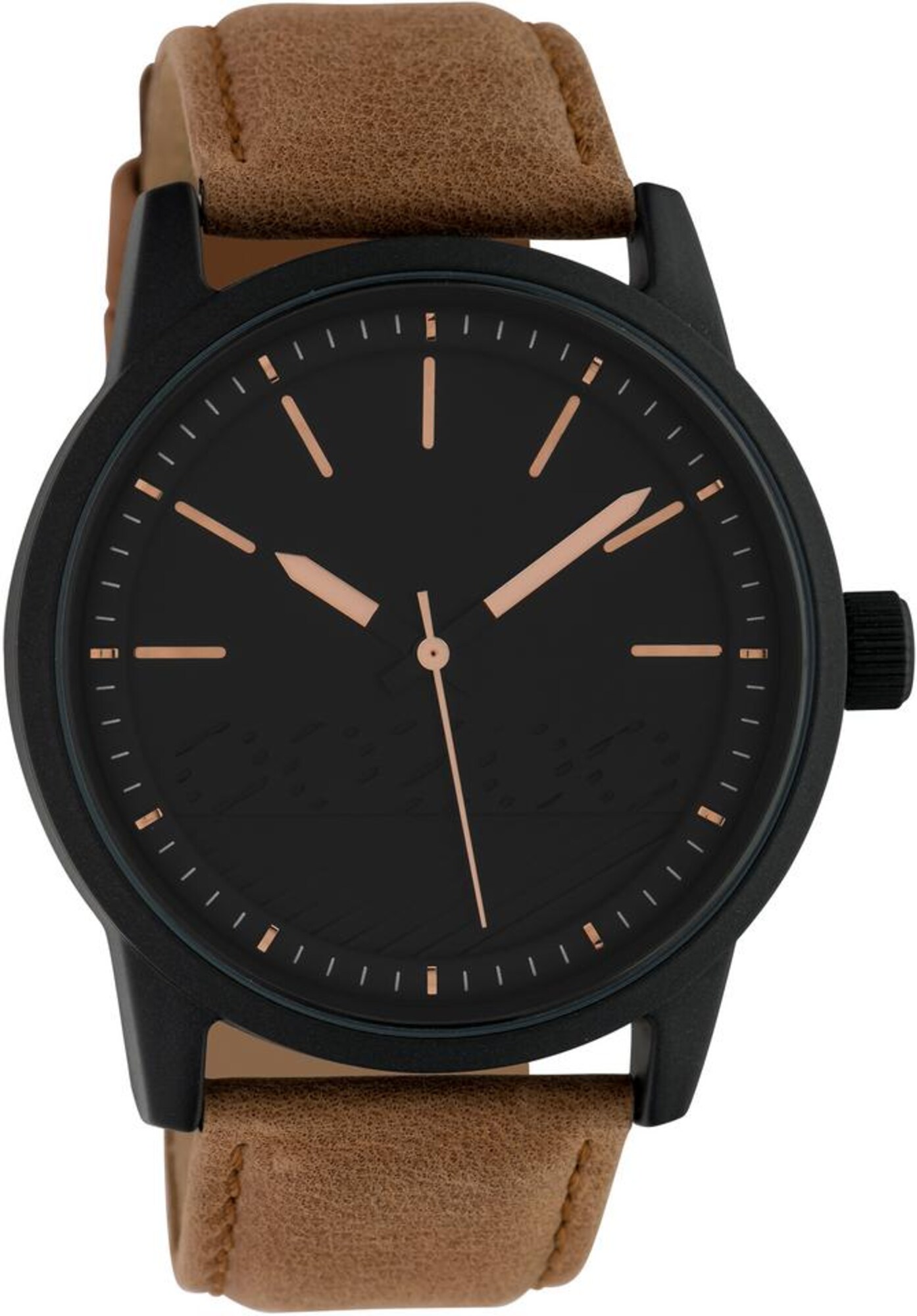 OOZOO Uhr ''''C10308'''' braun / schwarz