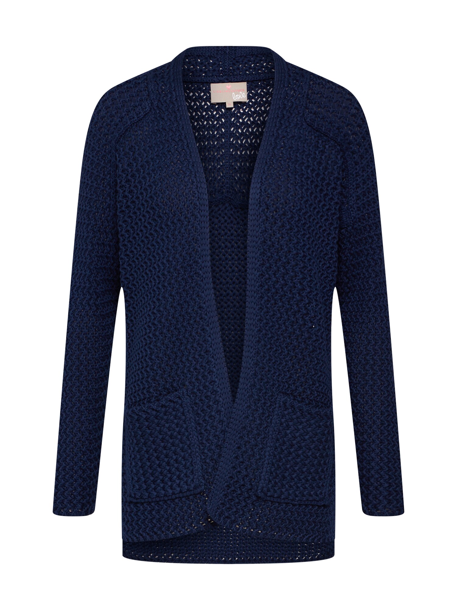 Lieblingsstuck Dames Gebreid Vest Baileel Donkerblauw lieblingsstuck kopen in de aanbieding