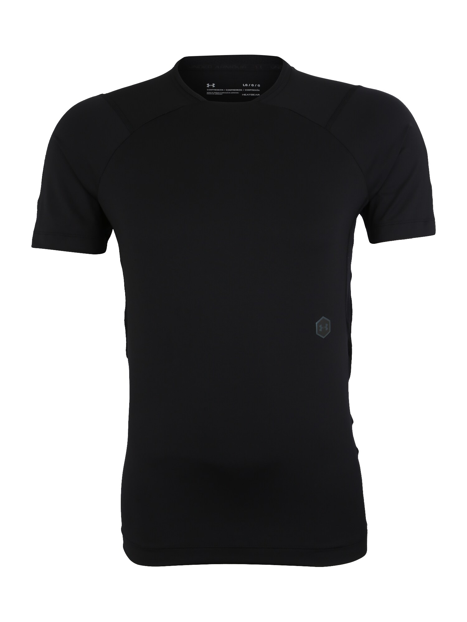 Under Armour Heren Functioneel Shirt Ua Rush Compression Ss Zwart under armour kopen in de aanbieding