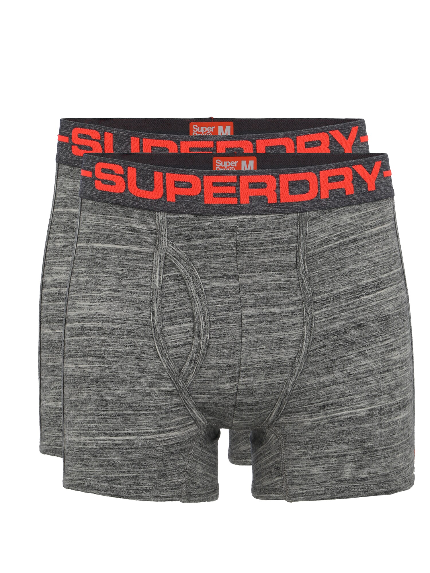 Superdry Heren Boxershorts Grijs Rood superdry kopen in de aanbieding