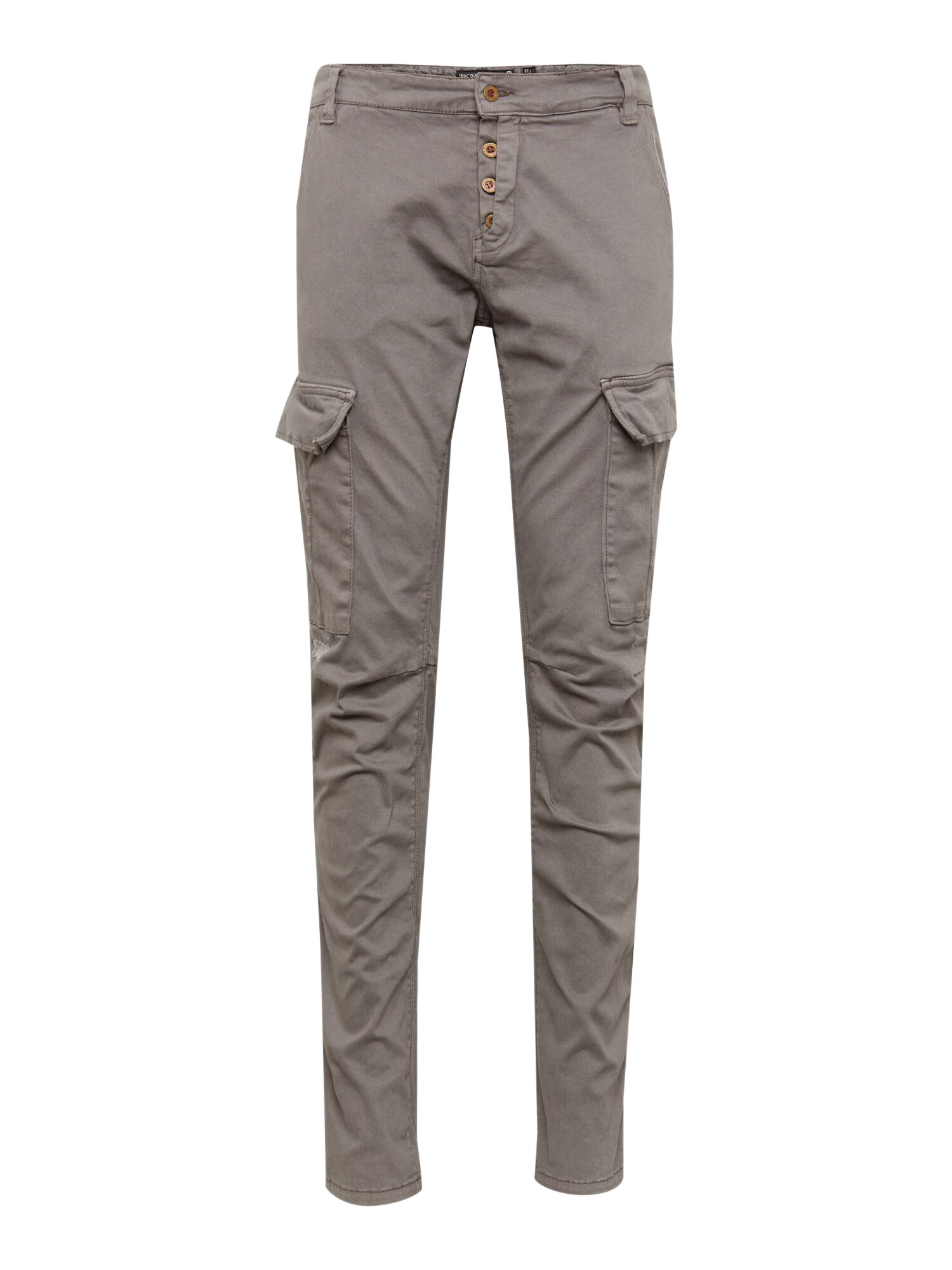 Indicode Jeans Heren Cargobroek Connaught Grijs indicode jeans kopen in de aanbieding