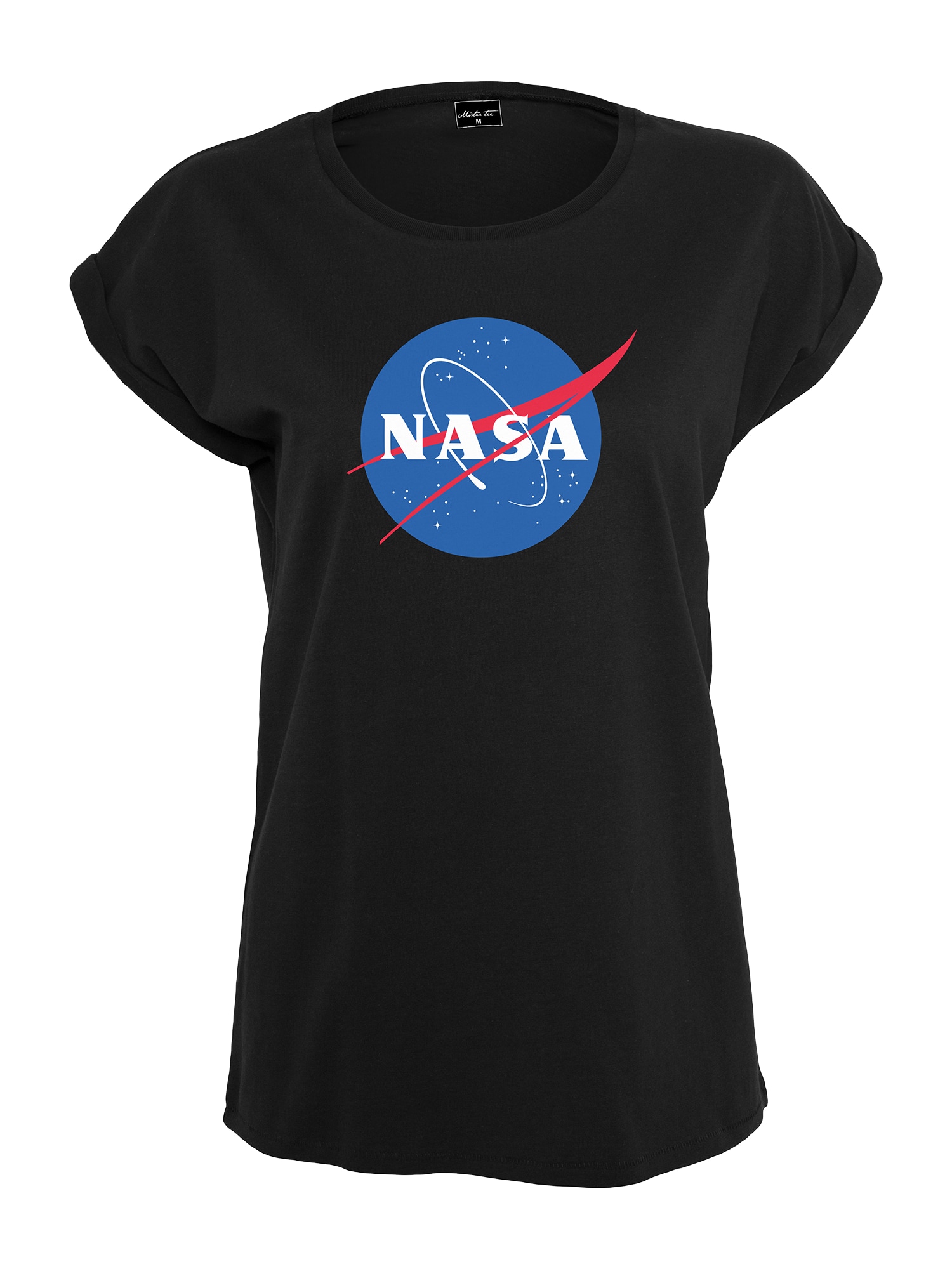 Merchcode Tričko 'Nasa Insignia'  čierna