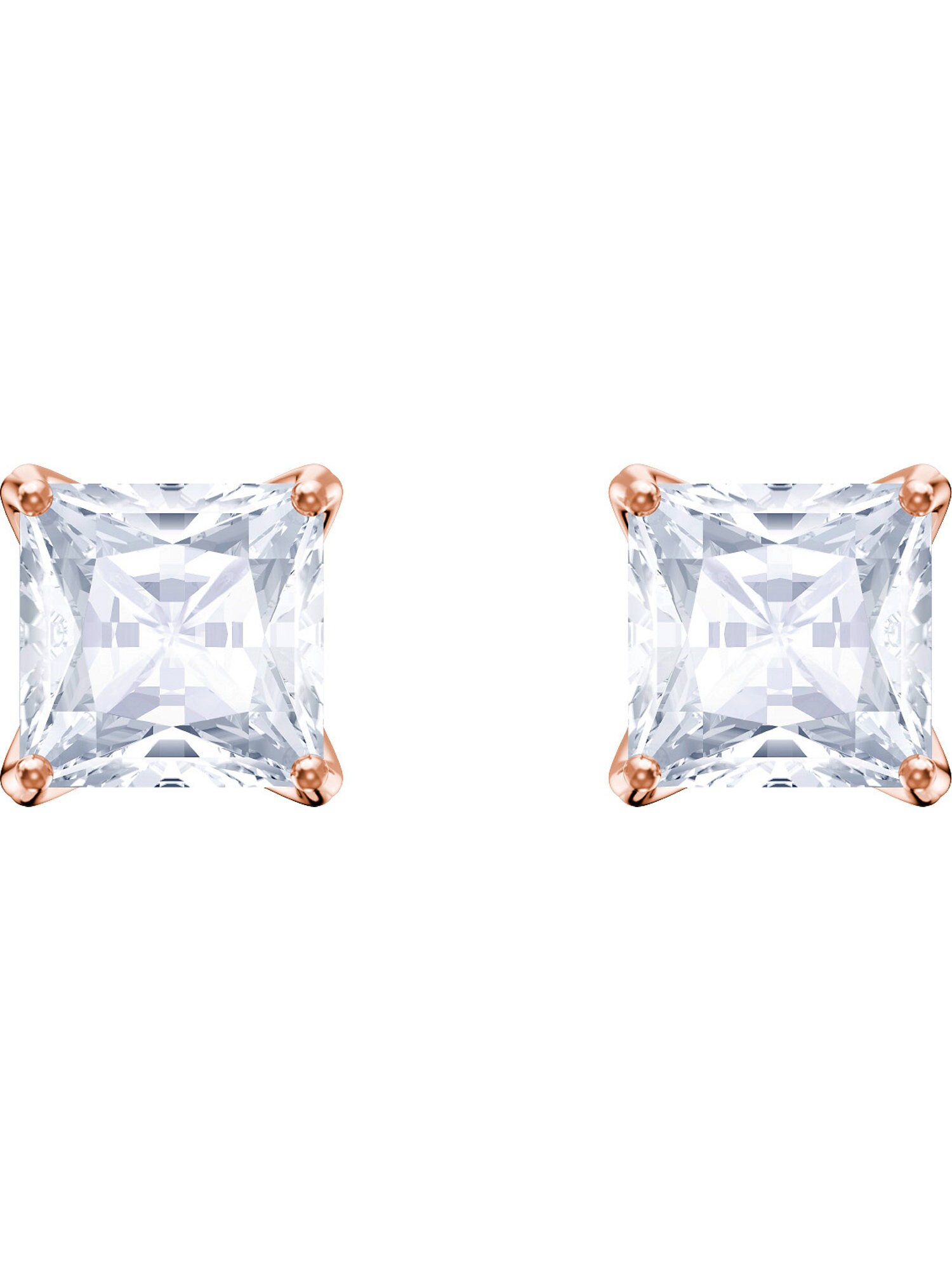Swarovski Auskarai 'Attract 5431895'  skaidri spalva / rožinio aukso spalva