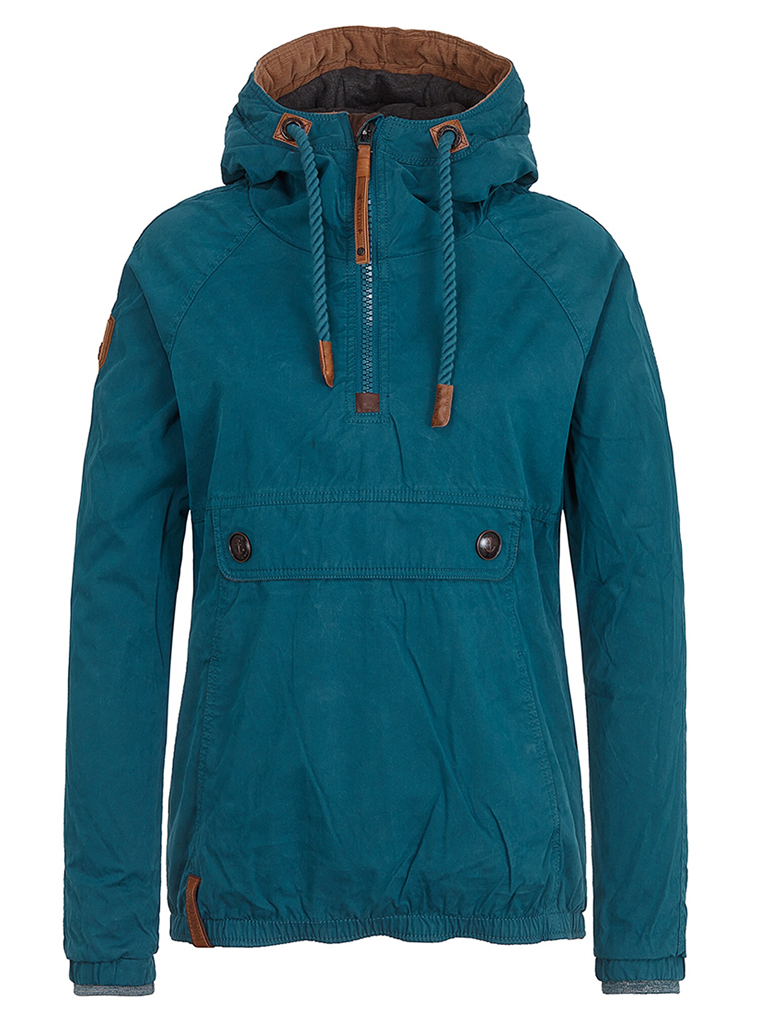 Naketano Dames Winterjas Hemelsblauw naketano kopen in de aanbieding