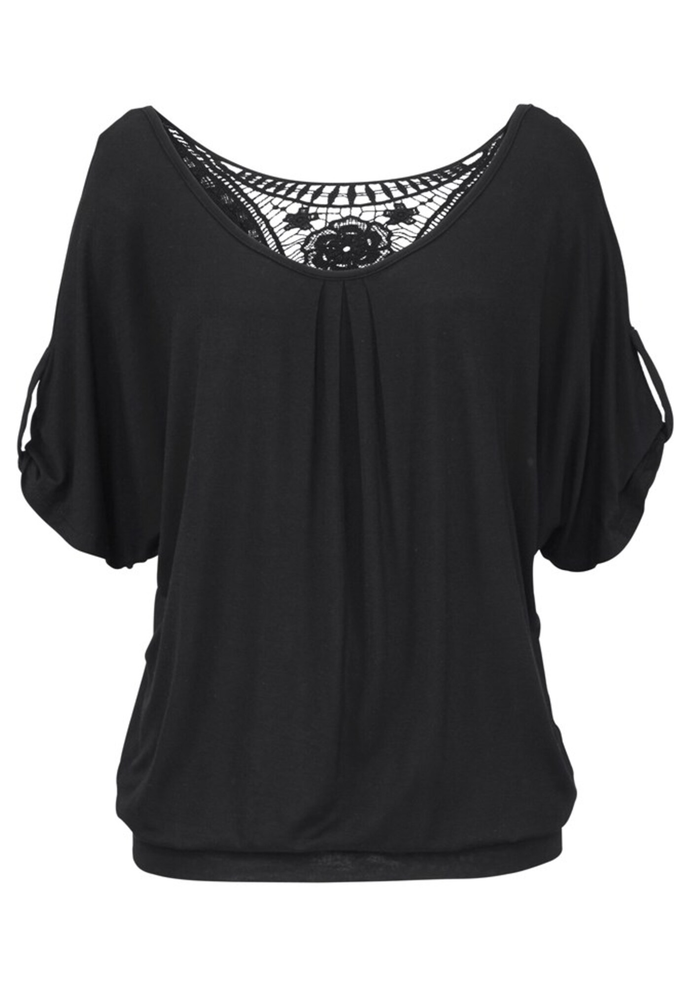 LASCANA Tricou  negru