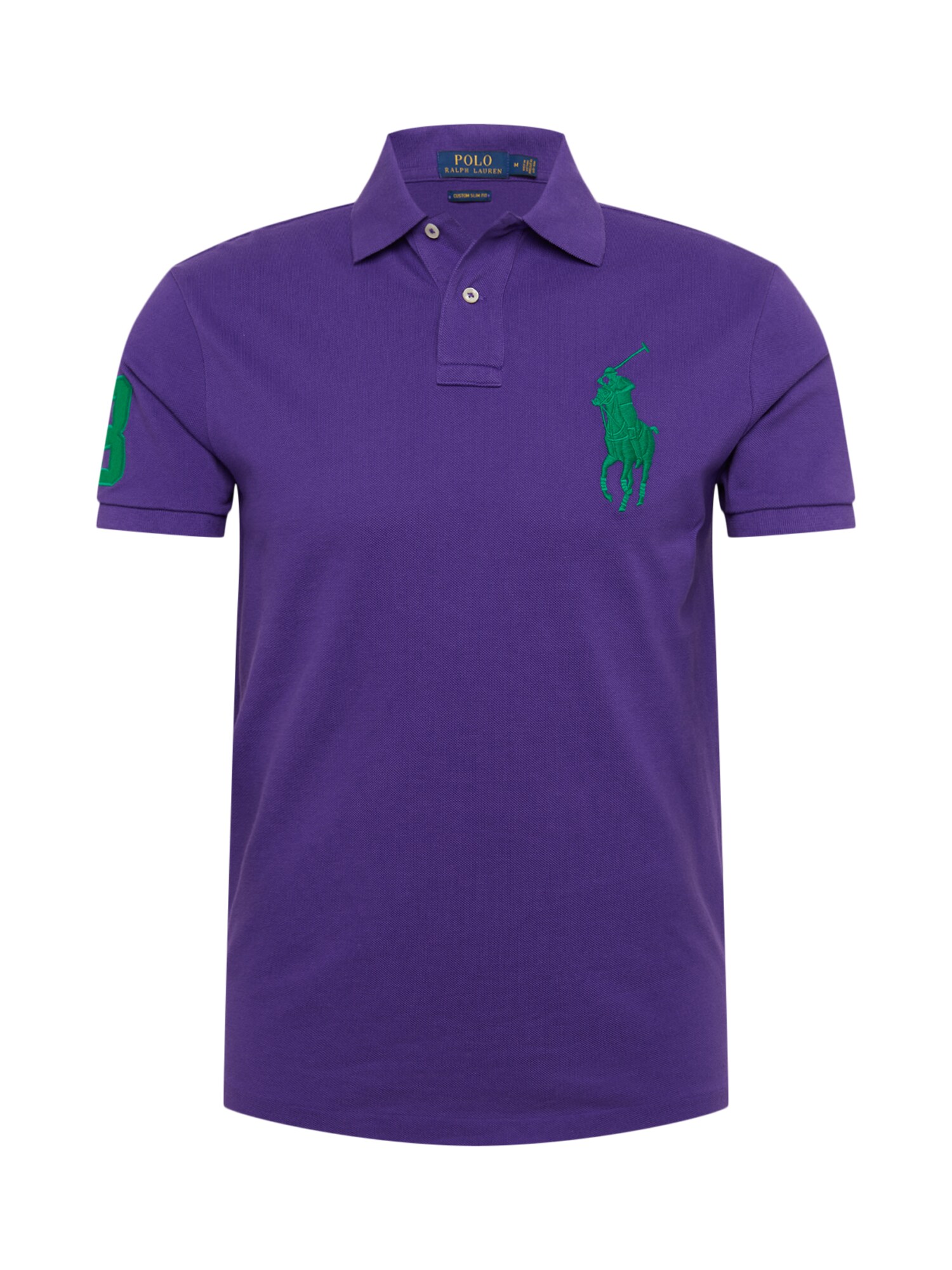 Polo Ralph Lauren Heren Shirt Sskcbpcms M1 Short Sleeve Knit Lila polo ralph lauren kopen in de aanbieding