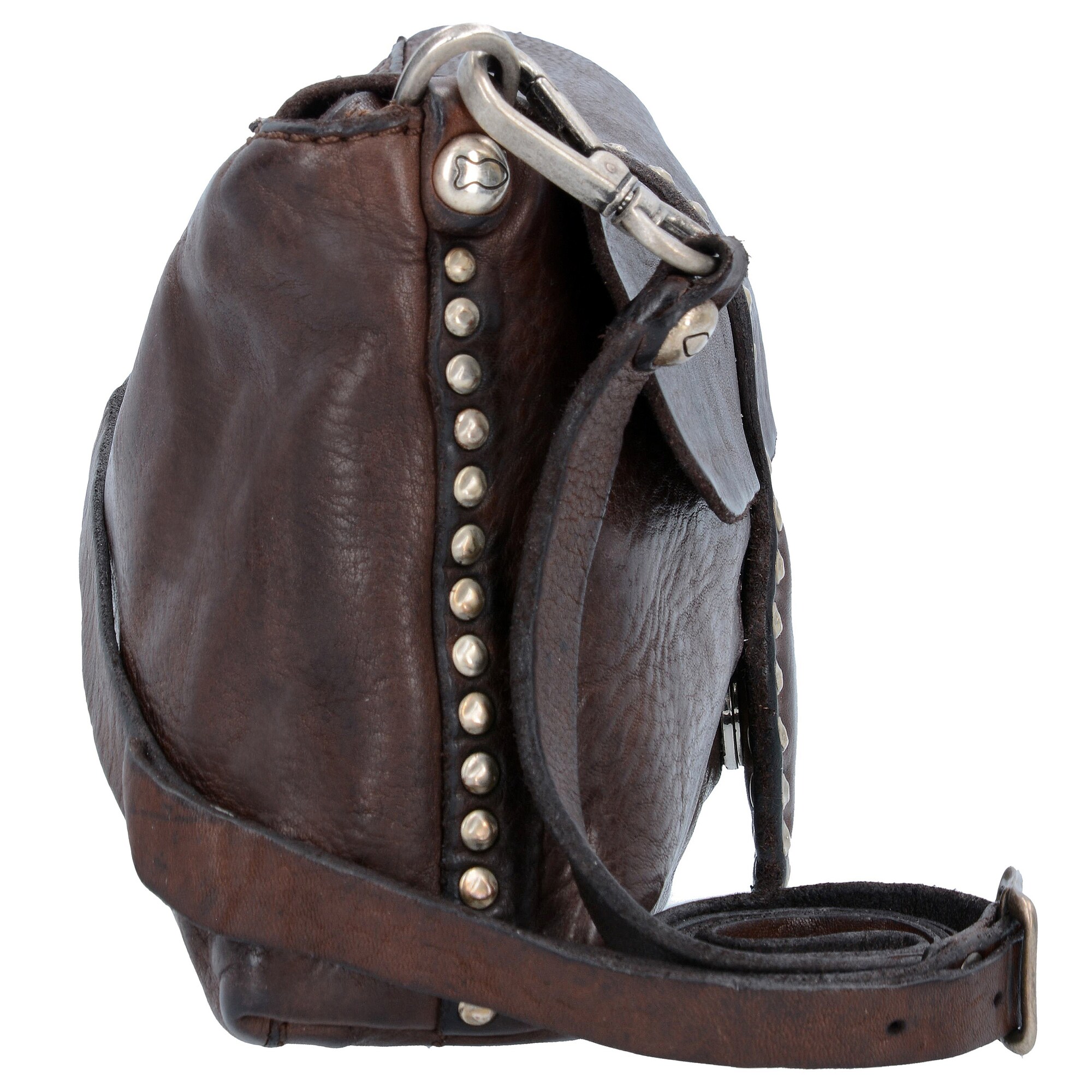 Thumbnail - Campomaggi Traditional Artemisia Mini Bag Schultertasche Leder 24 cm