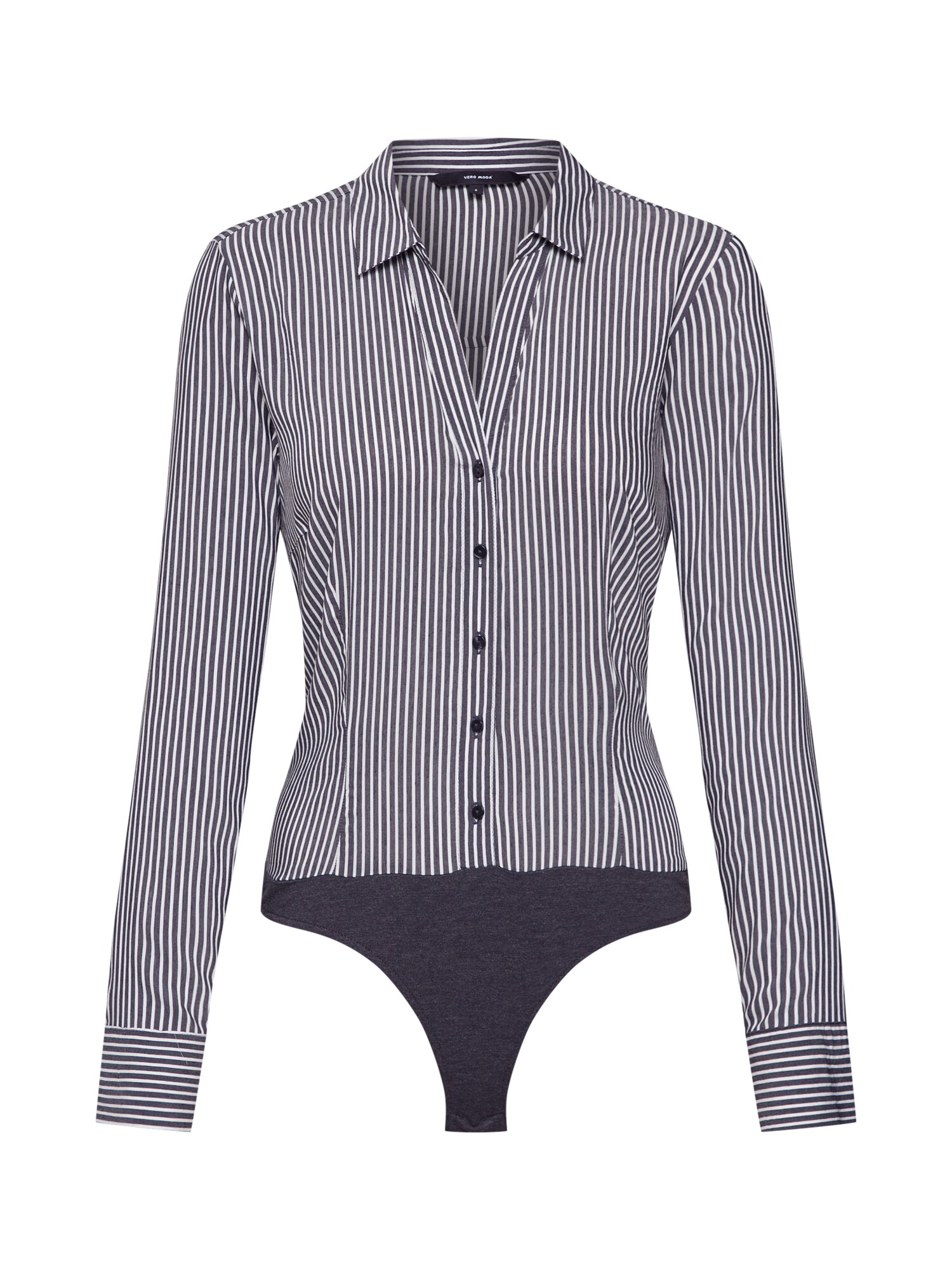 VERO MODA Glaustinukė 'Erika'  juoda / balta