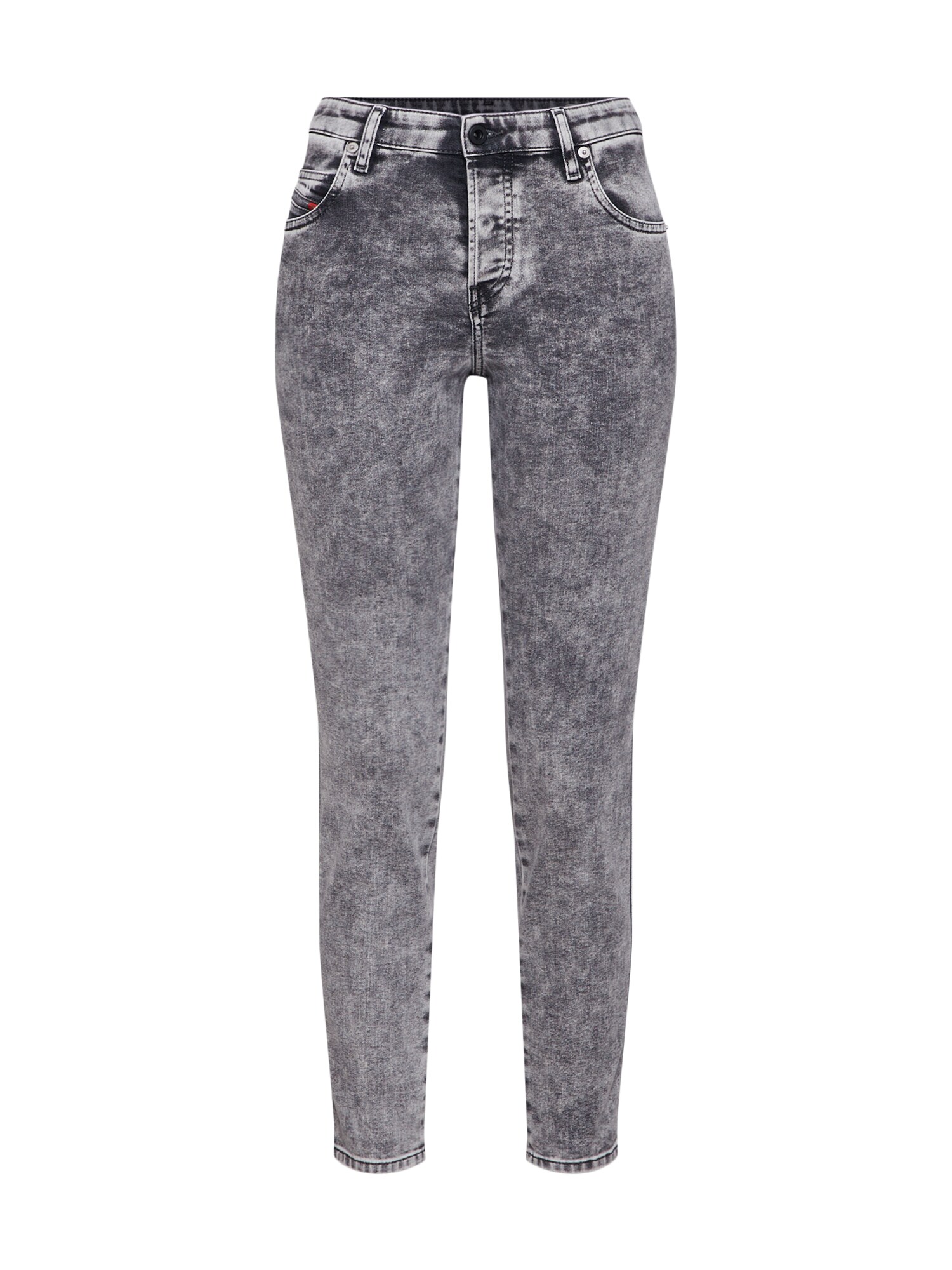Diesel Dames Jeans Babhila 069Fk Grijs diesel kopen in de aanbieding