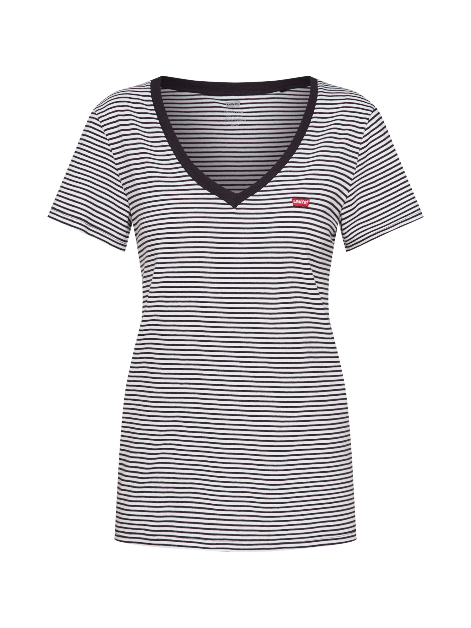 LEVIS ® Tricou Perfect  negru / alb