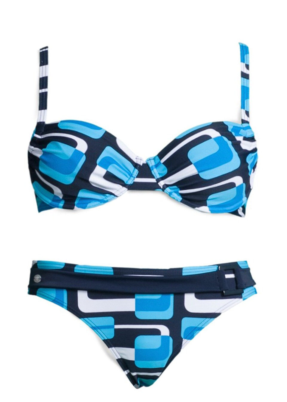 Bikini himmelsblå / svart