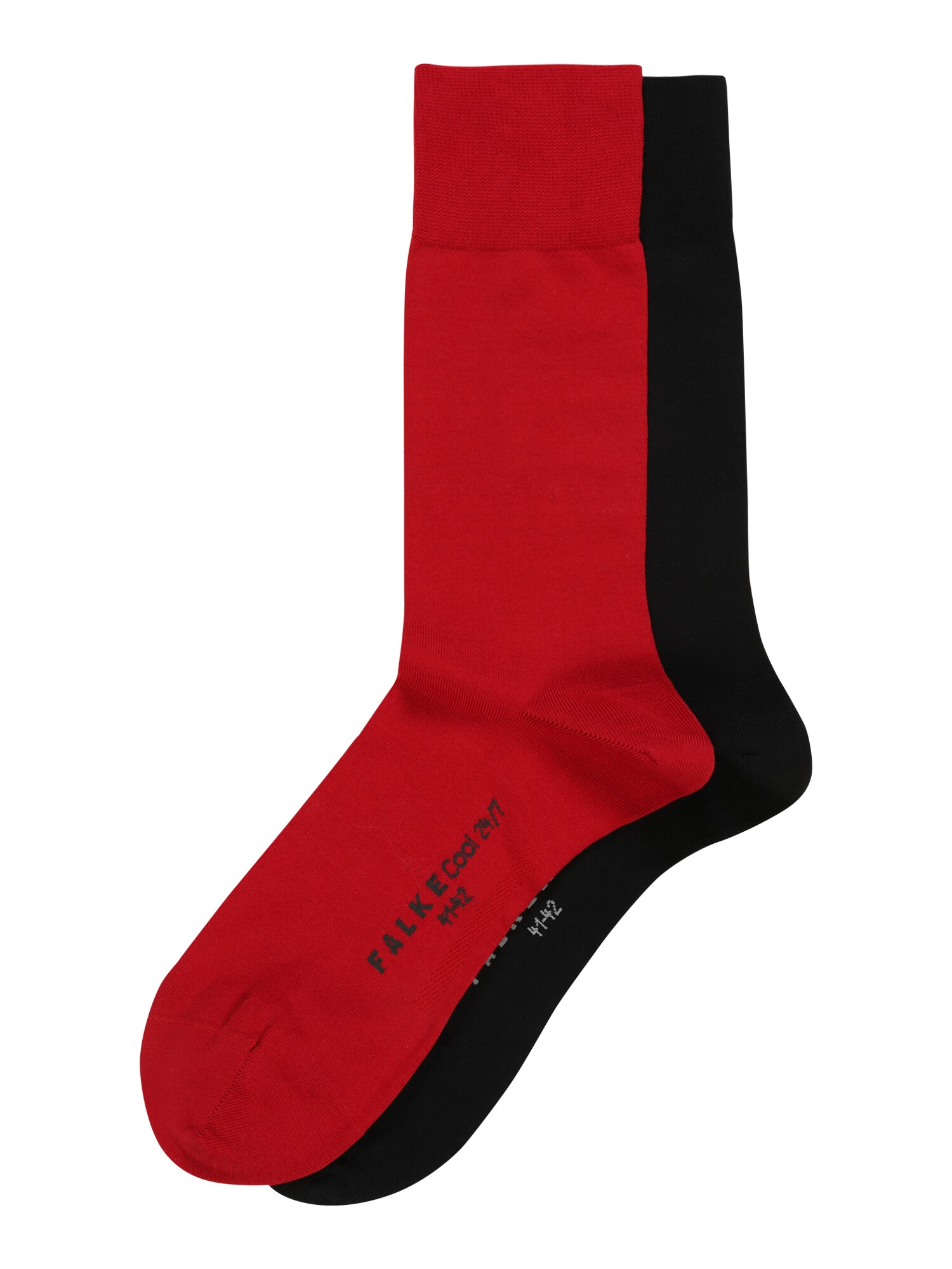 FALKE Kojinės 'Cool 24/7 2-Pack'  raudona / juoda
