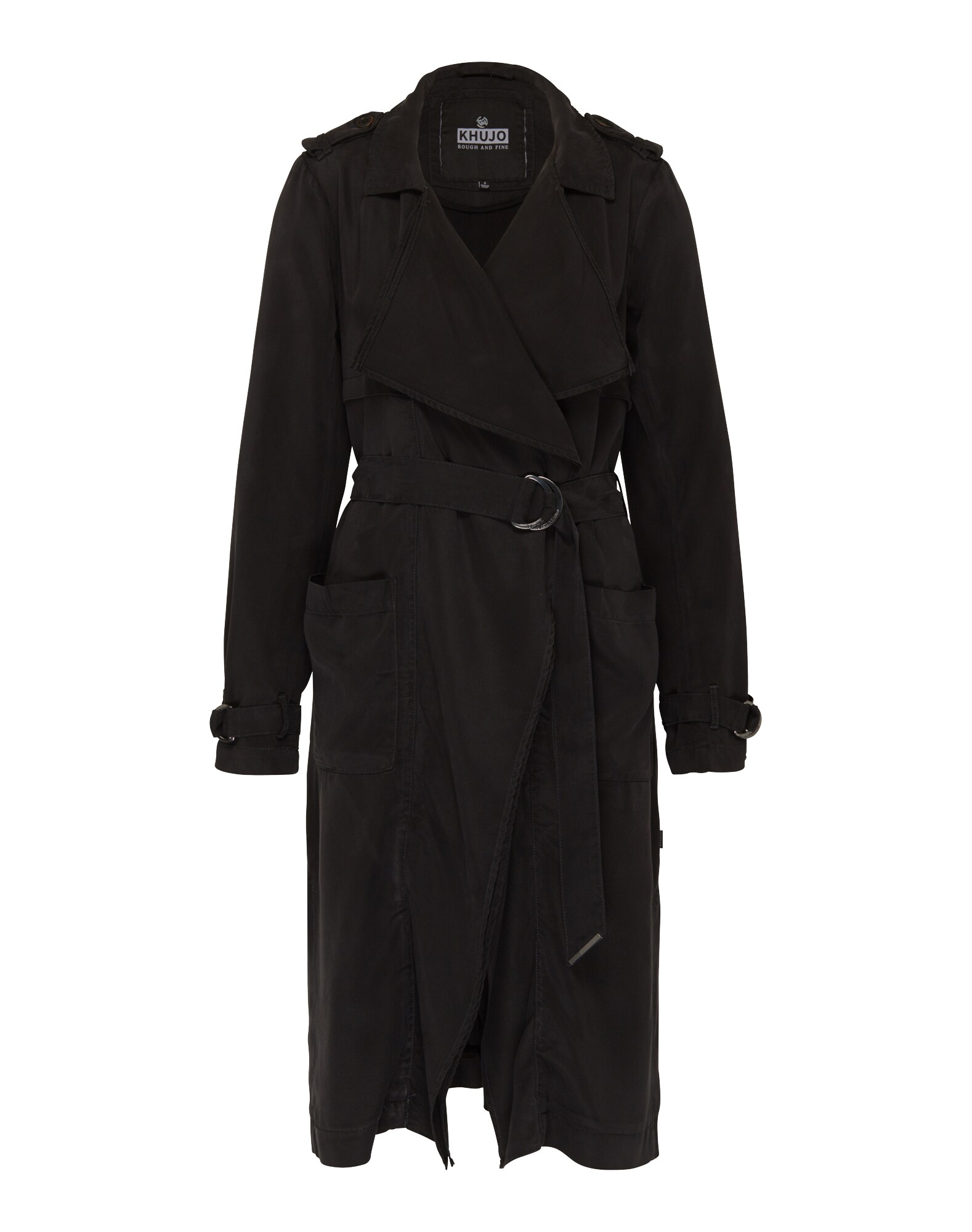 Khujo Dames Tussenmantel Narissa Zwart khujo kopen in de aanbieding