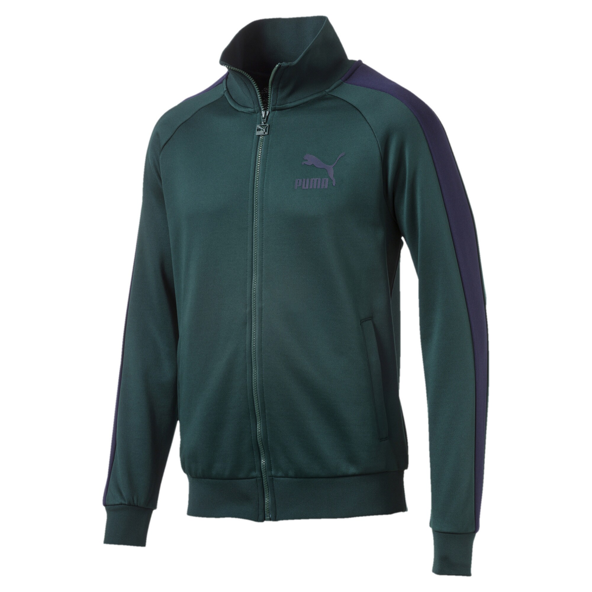 Puma Heren Sportjas Iconic T7 Navy Spar puma kopen in de aanbieding