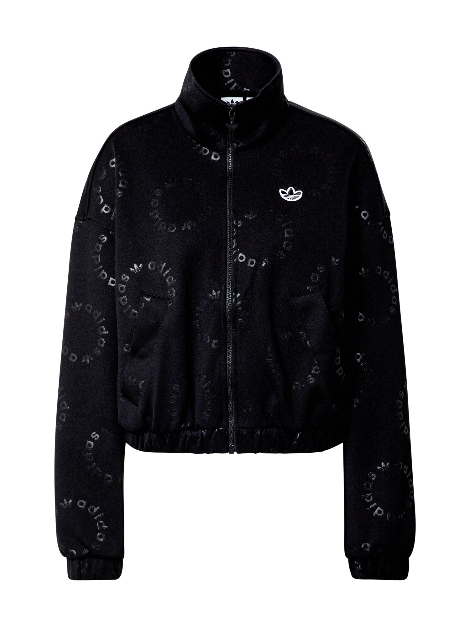 ADIDAS ORIGINALS Demisezoninė striukė 'Track Top'  juoda