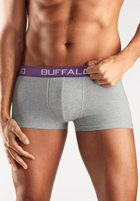 BUFFALO, Boxeralsók, szürke & fekete, 3 kép a 7 közül