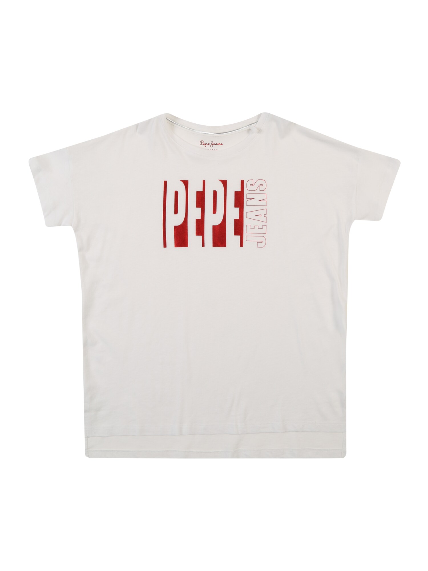 Pepe Jeans Meisjes Shirt Nora Wit pepe jeans kopen in de aanbieding