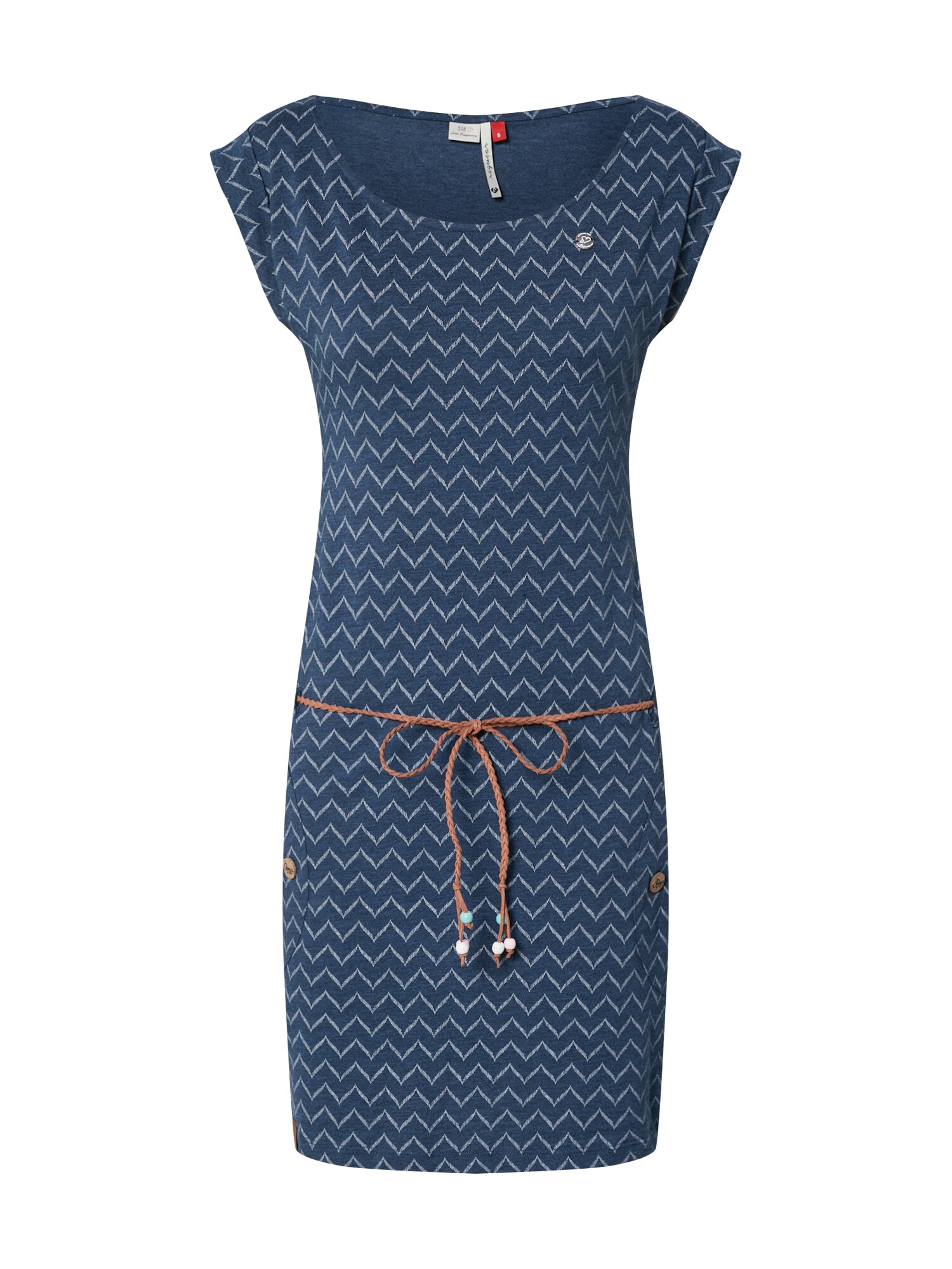 Ragwear Vasarinė suknelė  balkšva / tamsiai (džinso) mėlyna