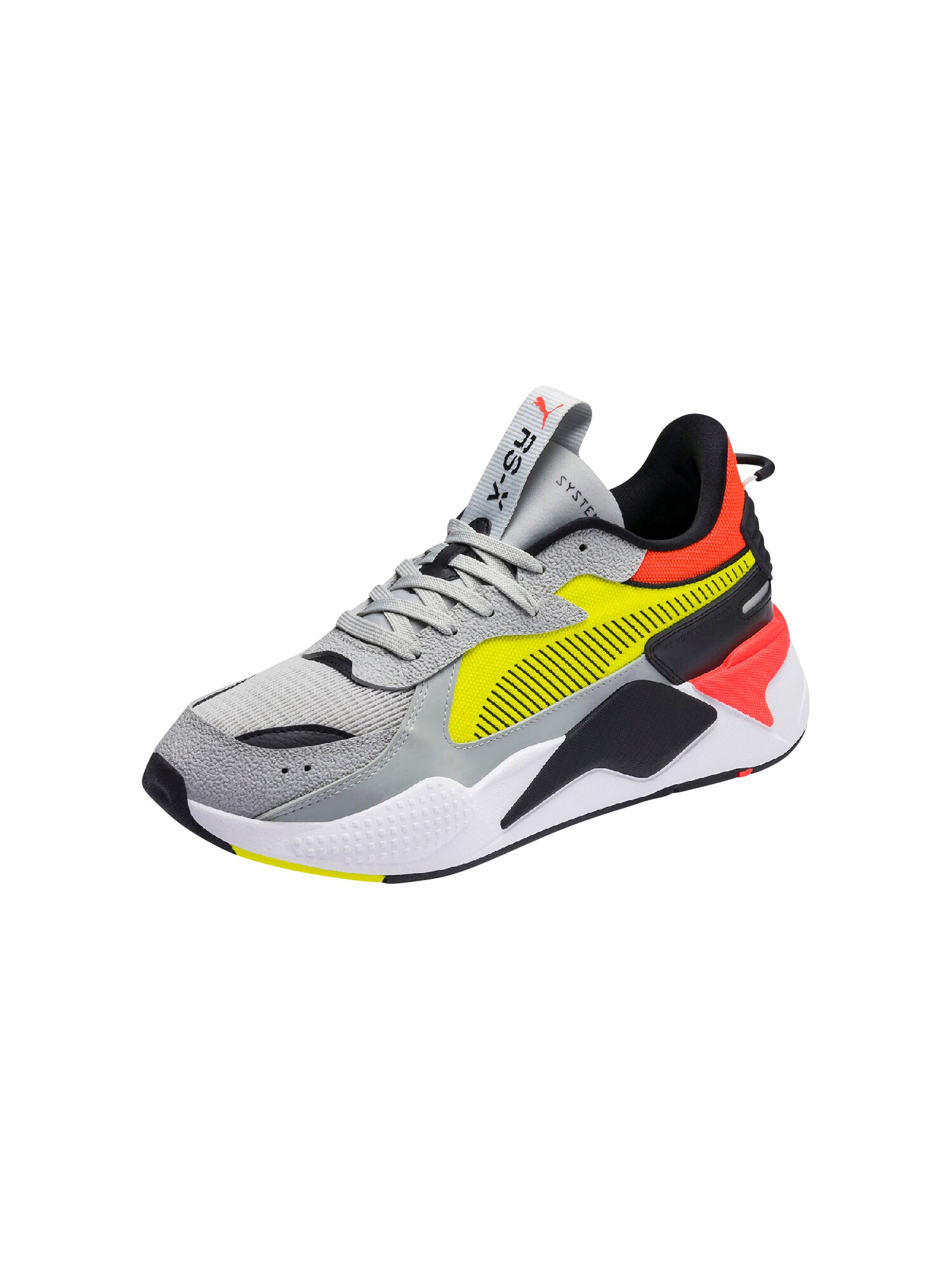 PUMA Sneaker ''''RS-X Hard Drive'''' grau / gelb