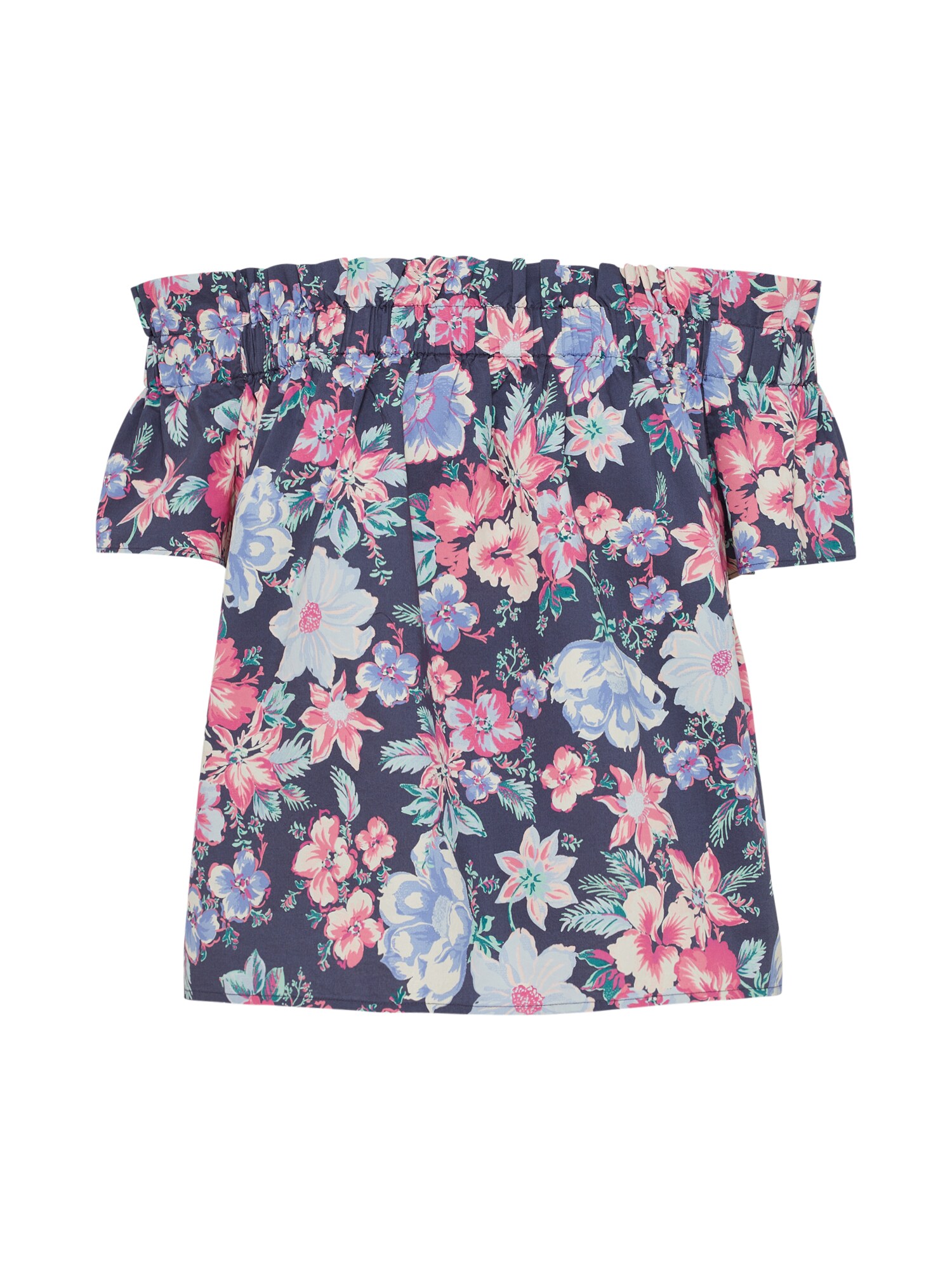Gap Dames Blouse Navy Gemengde Kleuren Rosa gap kopen in de aanbieding