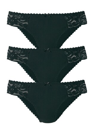 PETITE FLEUR, Slip, fekete