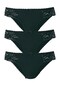 Nincs kiválasztva, PETITE FLEUR, Slip, fekete