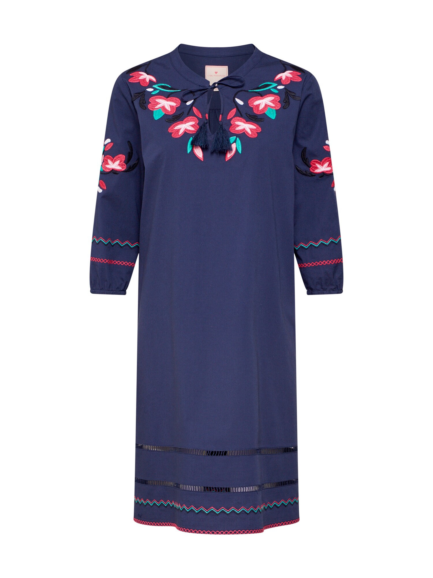 Lieblingsstuck Dames Jurk Rachill Donkerblauw Gemengde Kleuren lieblingsstuck kopen in de aanbieding