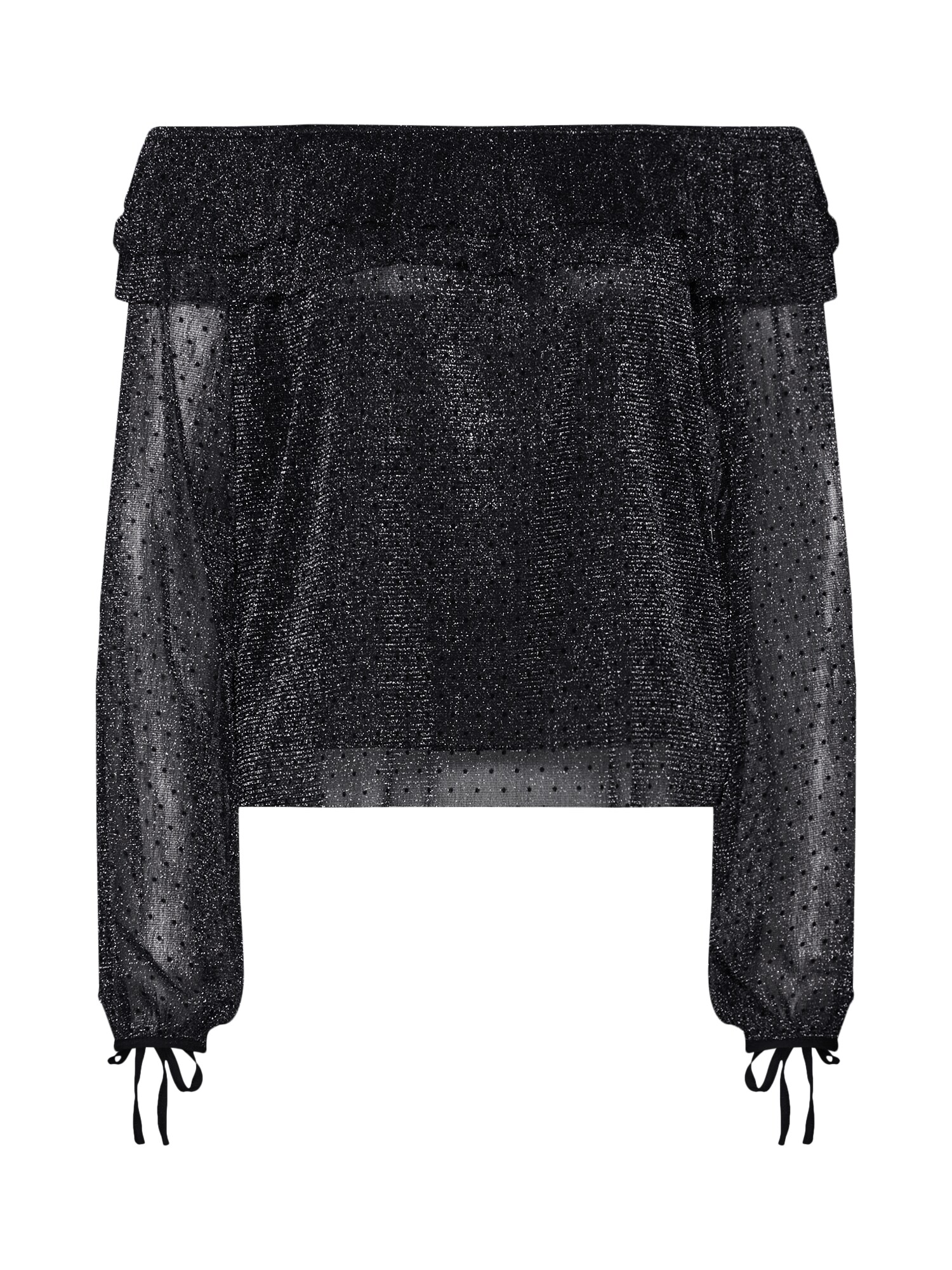 Glamorous Dames Blouse Zwart glamorous kopen in de aanbieding