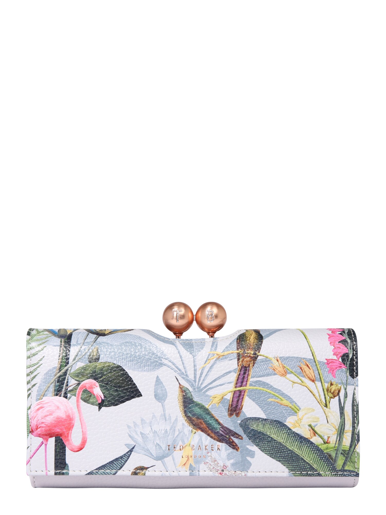 Ted Baker Dames Portemonnee Pistachio Bobble Matinee Lichtgrijs Gemengde Kleuren ted baker kopen in de aanbieding