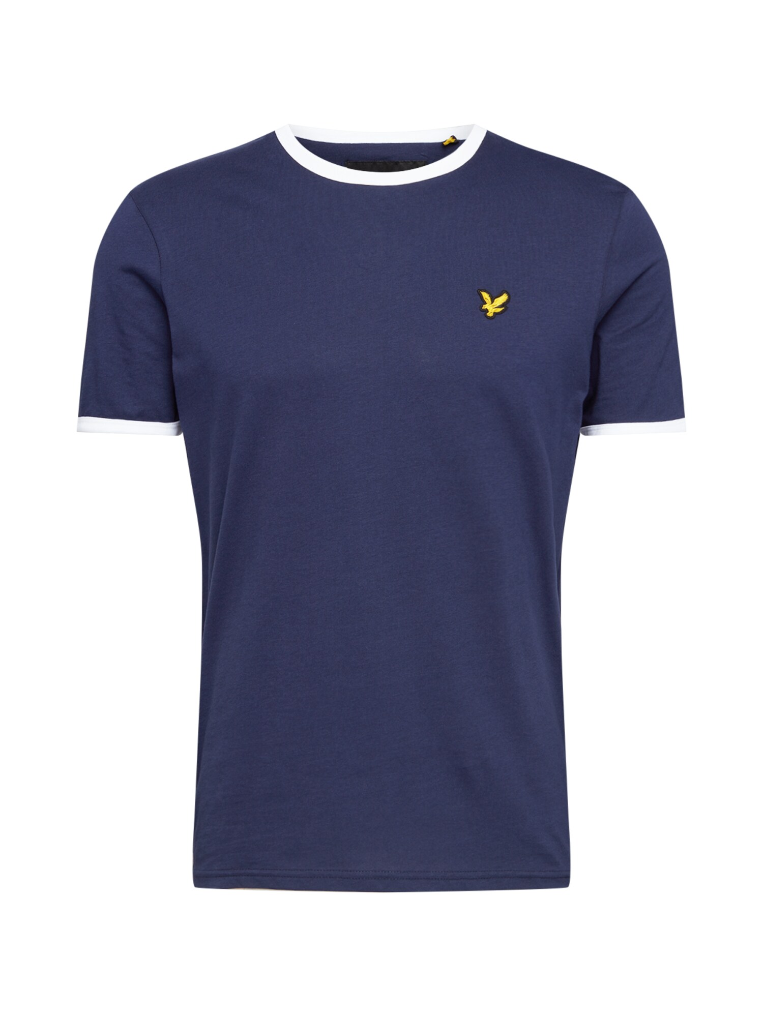 Lyle & Scott Marškinėliai 'Ringer'  balta / tamsiai mėlyna