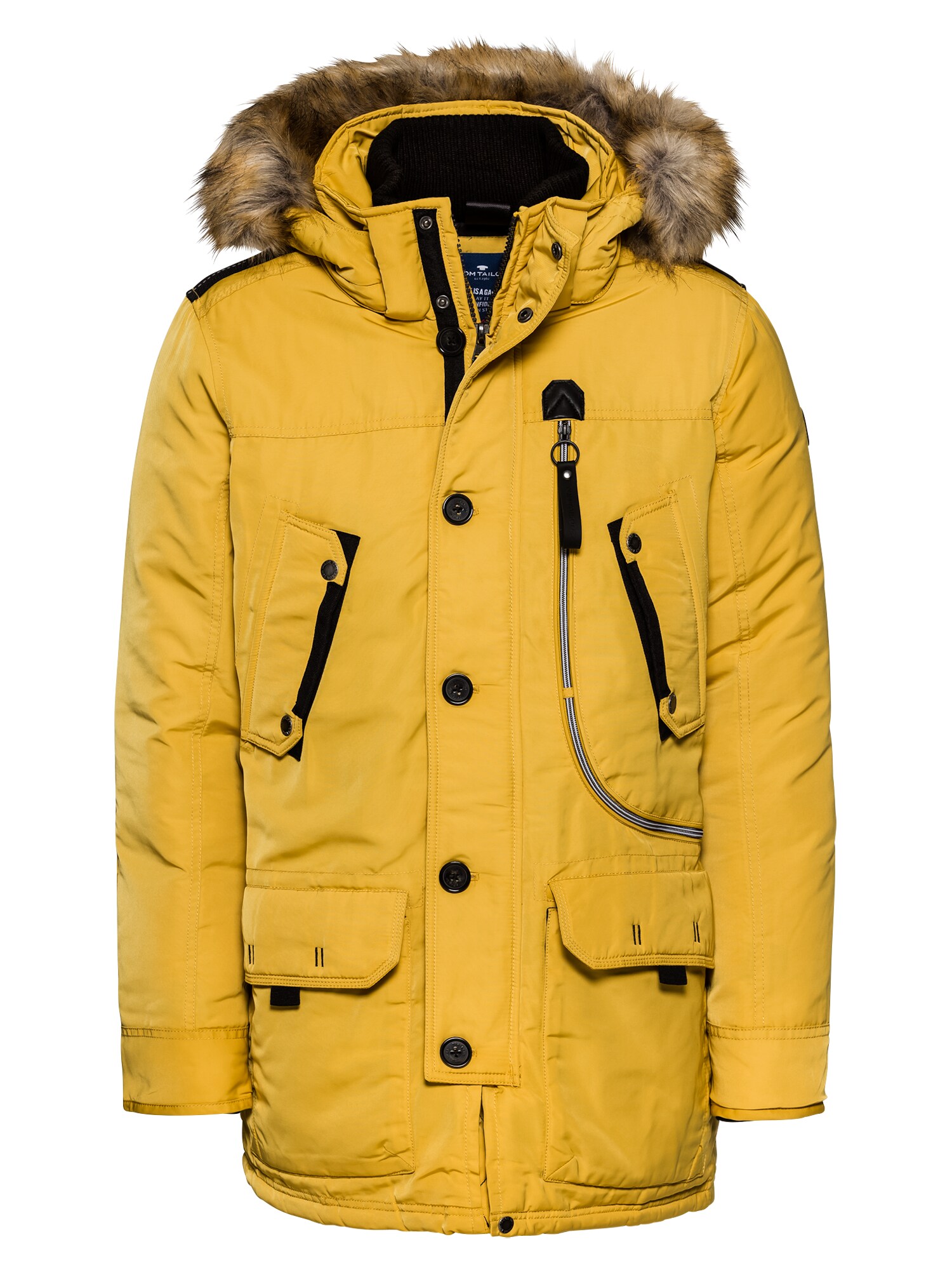 TOM TAILOR Parka gelb