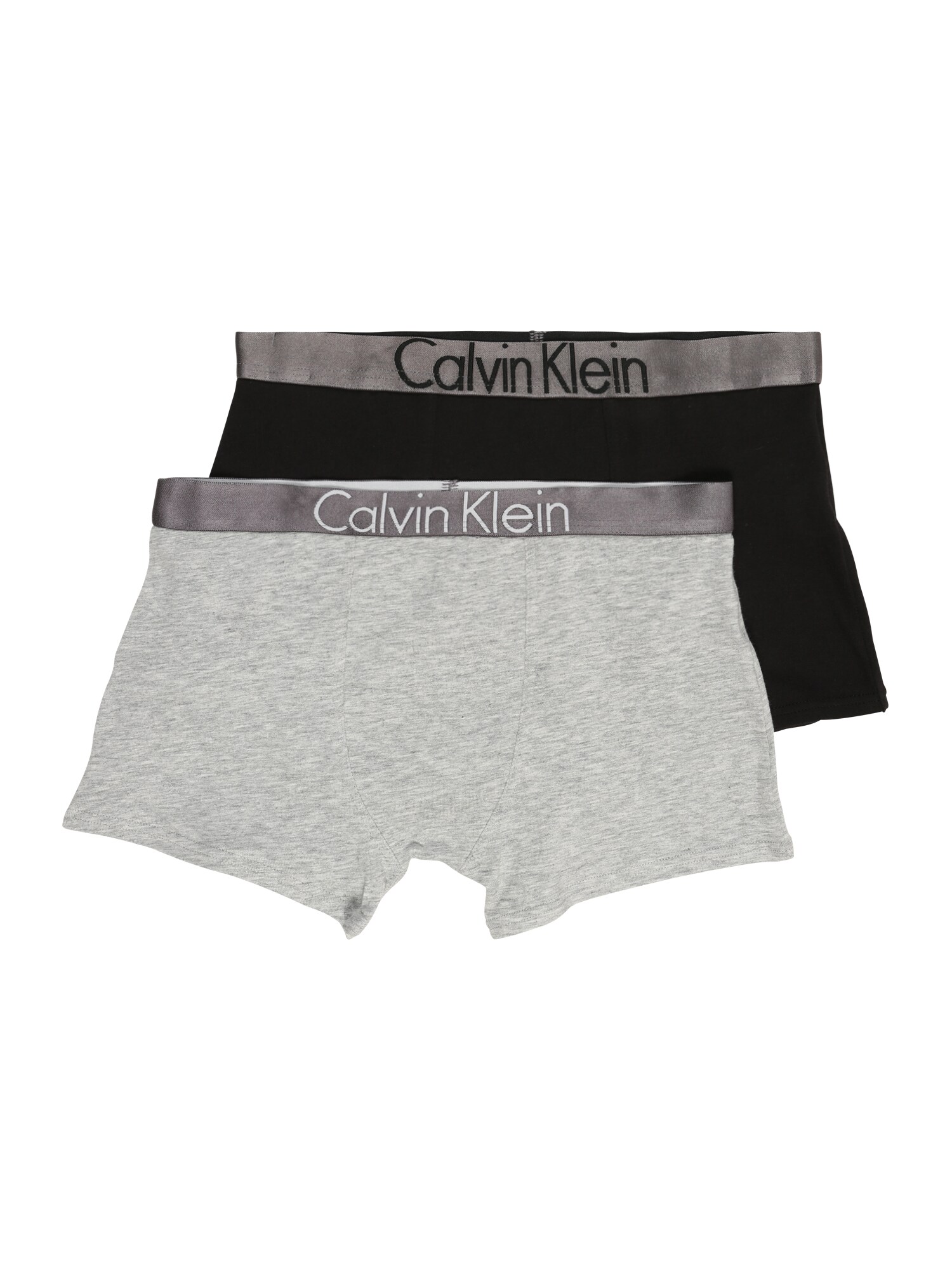 Calvin Klein Underwear Apatinės kelnaitės juoda / pilka