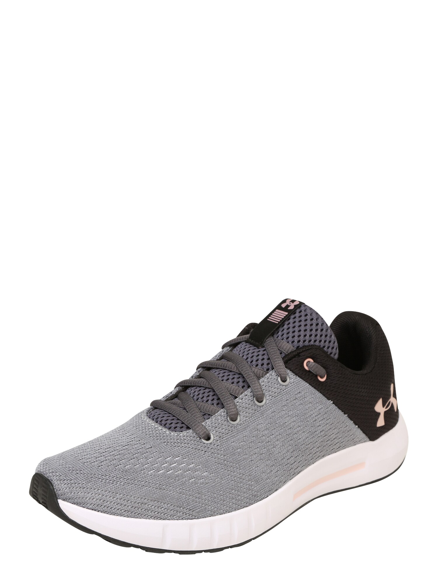 Under Armour Dames Loopschoen Micro G Pursuit Lichtgrijs Zwart under armour kopen in de aanbieding