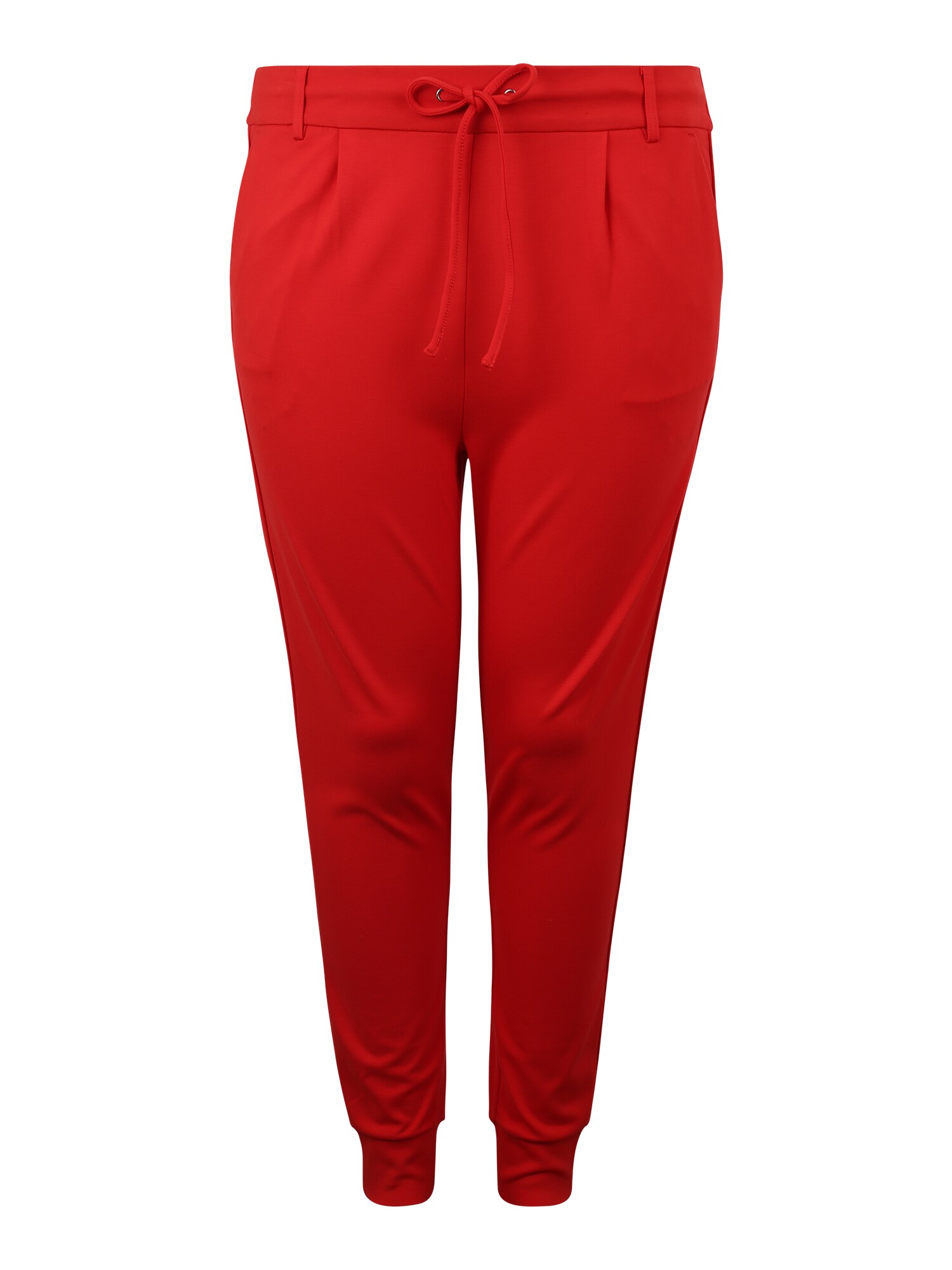 Only Carmakoma Dames Broek Goldtrash Rib Rood only carmakoma kopen in de aanbieding