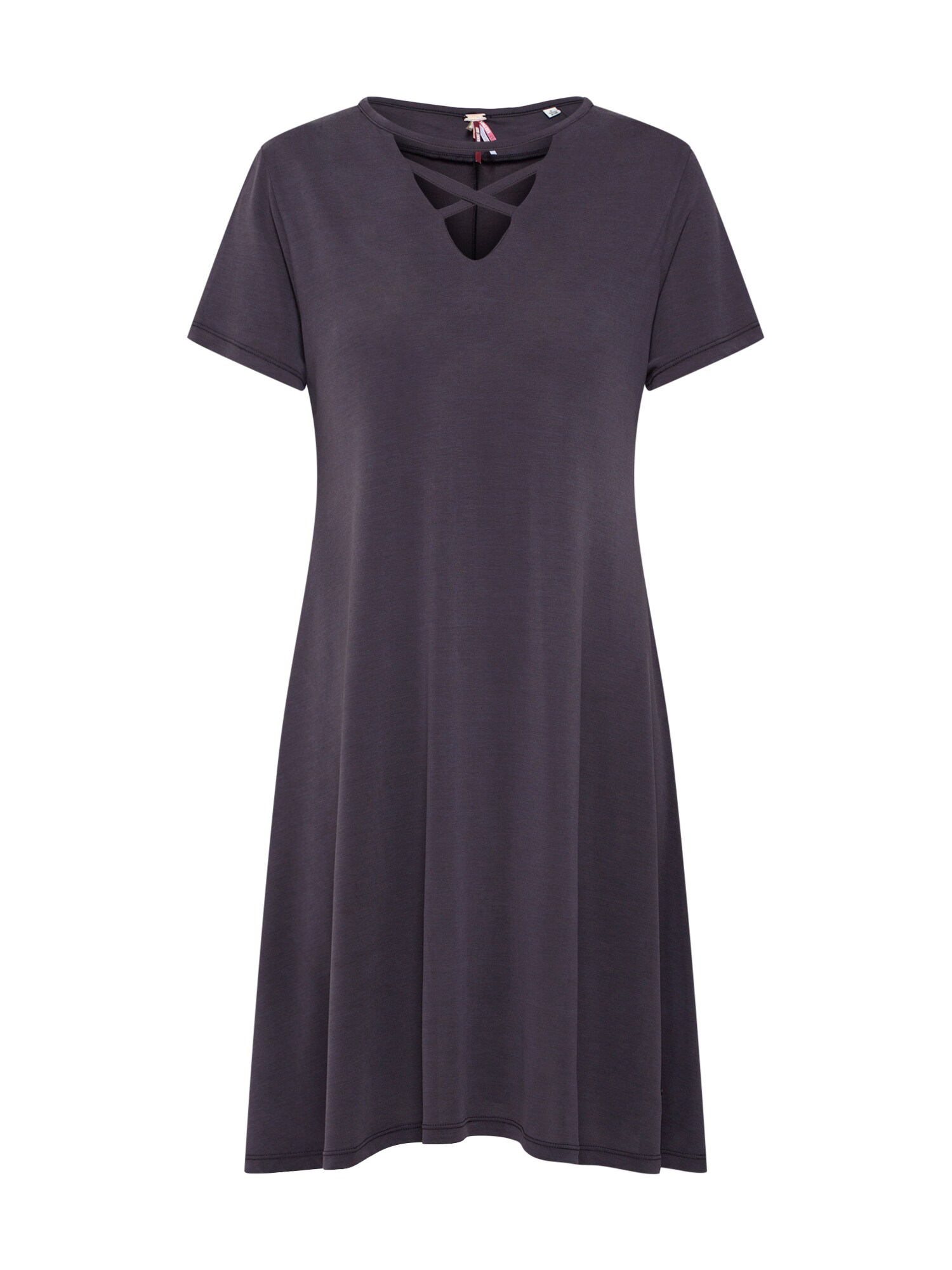 Khujo Dames Jurk Honey Donkergrijs khujo kopen in de aanbieding