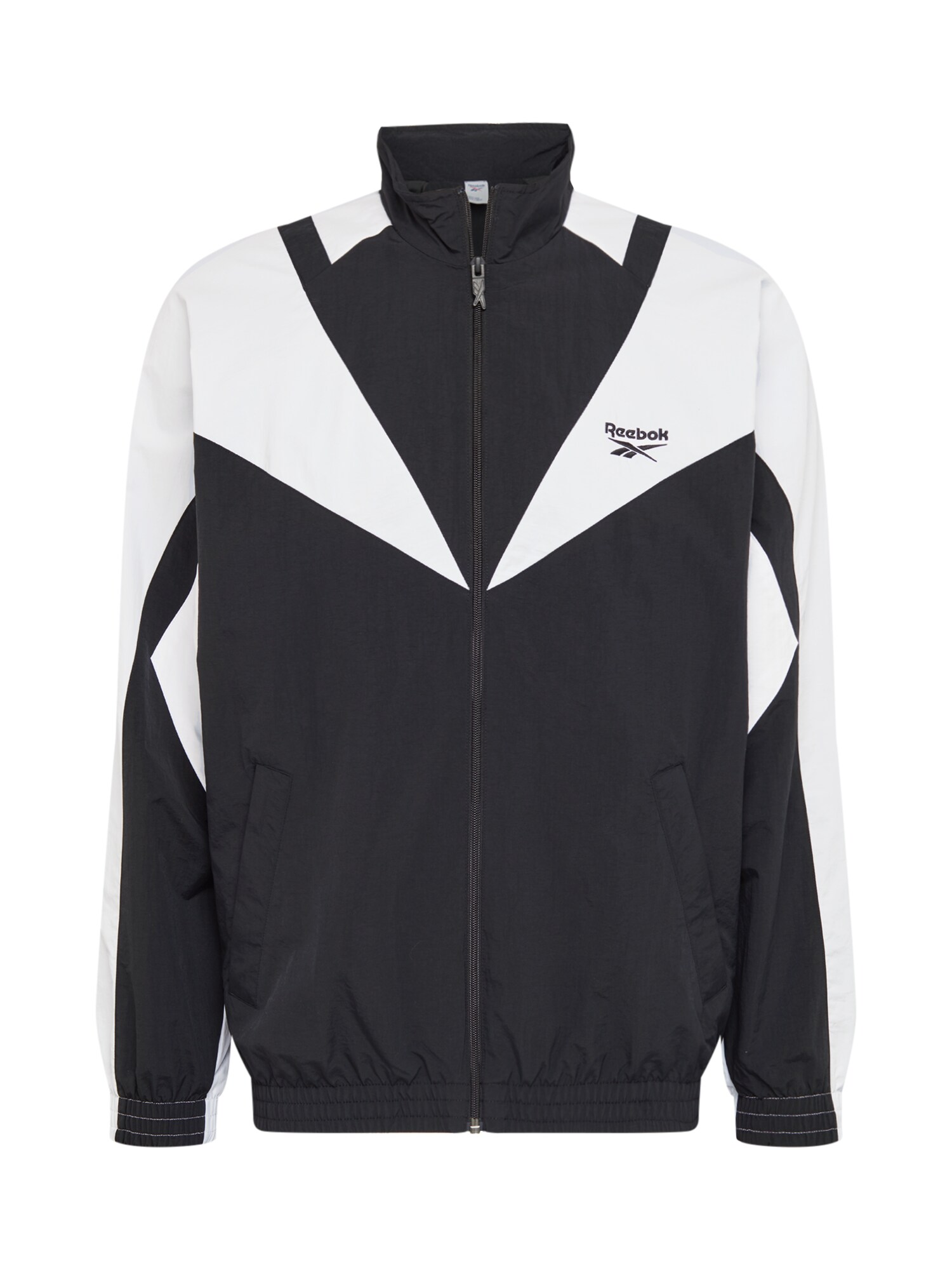 Reebok Classic Sportinė striukė  juoda / balta