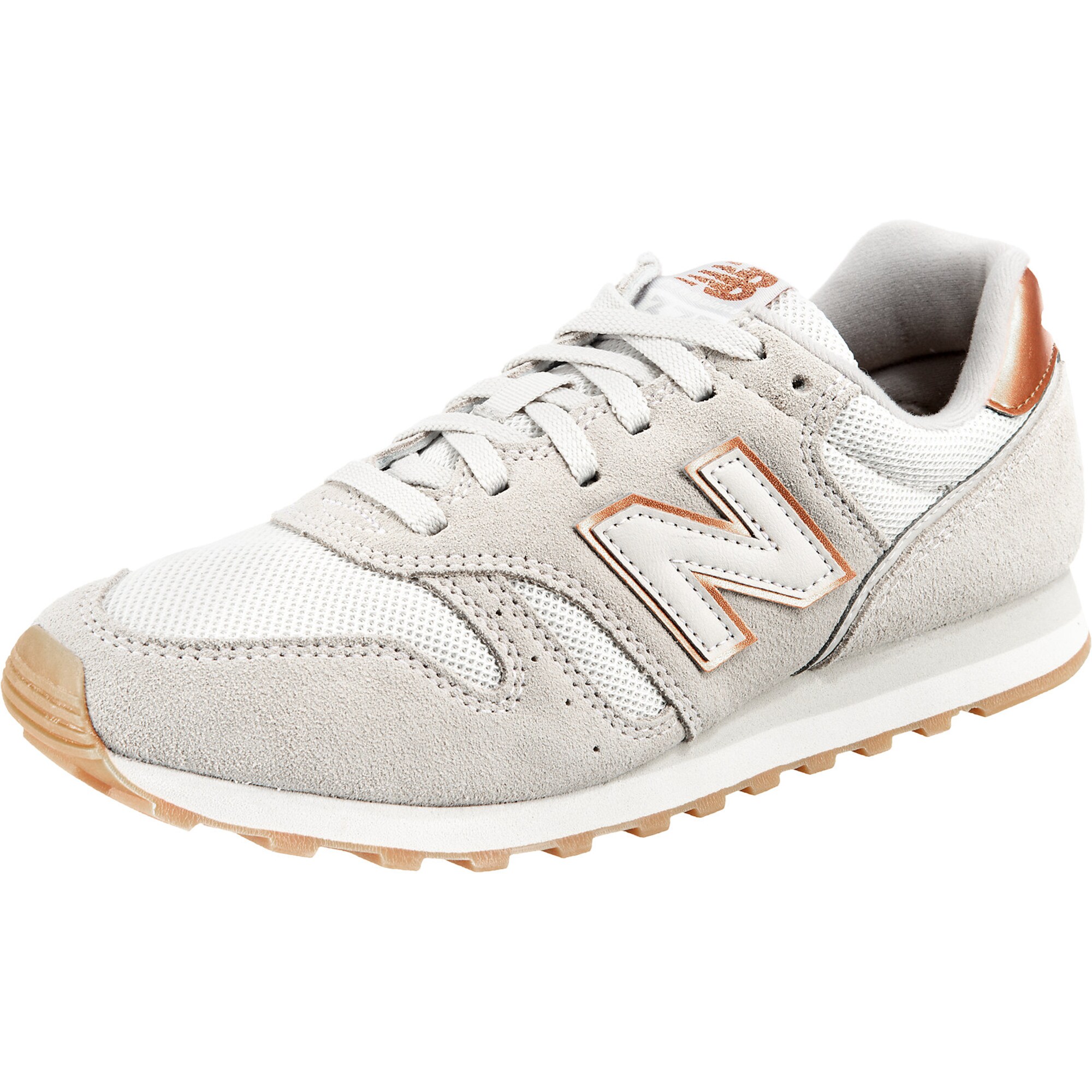 new balance Sportbačiai be auliuko 'WL373'  balta / šviesiai pilka / ruda