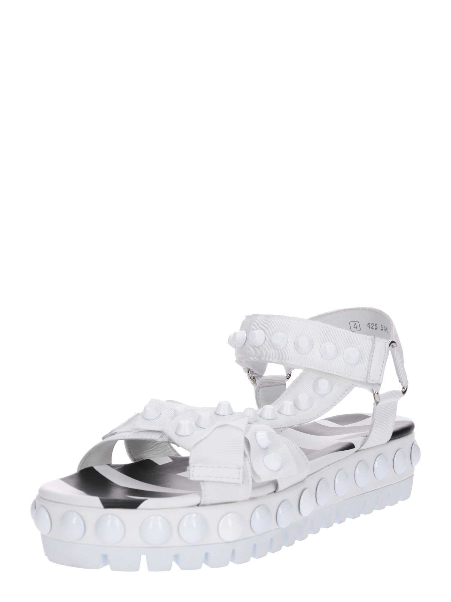 Kennel Schmenger Dames Sandaal Neo Zwart Wit kennel schmenger kopen in de aanbieding