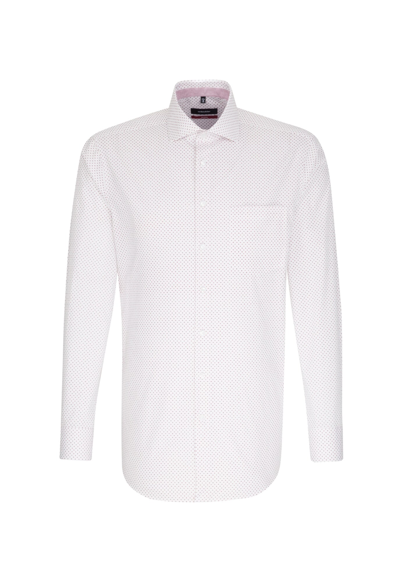 Seidensticker Heren Zakelijk Overhemd Modern Rood seidensticker kopen in de aanbieding