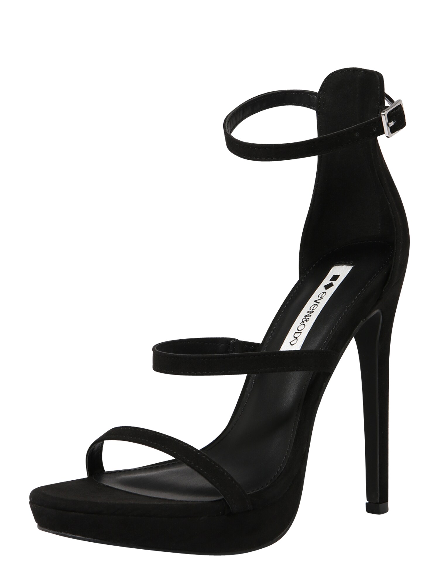 Evenodd Dames Sandalen Met Riem Yf08 13 Zwart evenodd kopen in de aanbieding