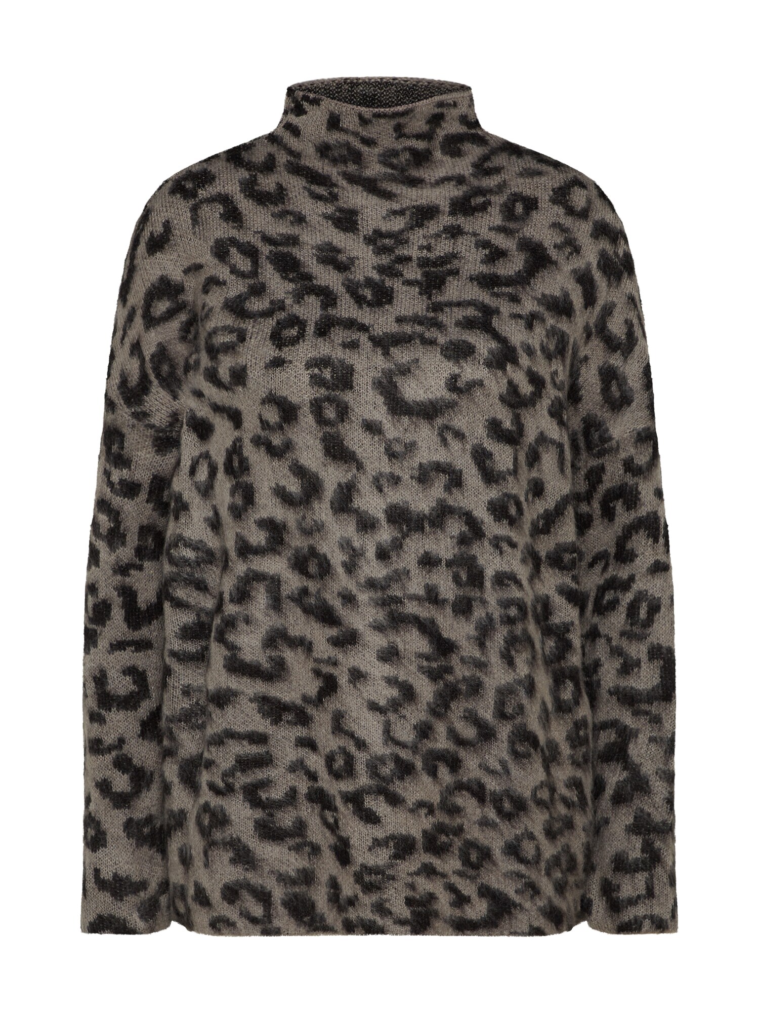 Only Dames Trui Taupe Zwart only kopen in de aanbieding