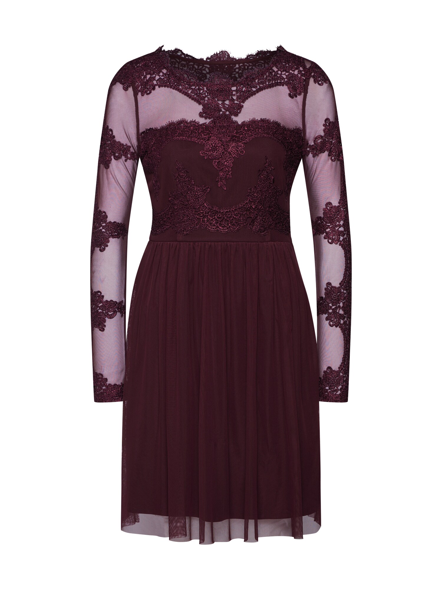 Vila Dames Jurk Vigeorgious Wijnrood vila kopen in de aanbieding