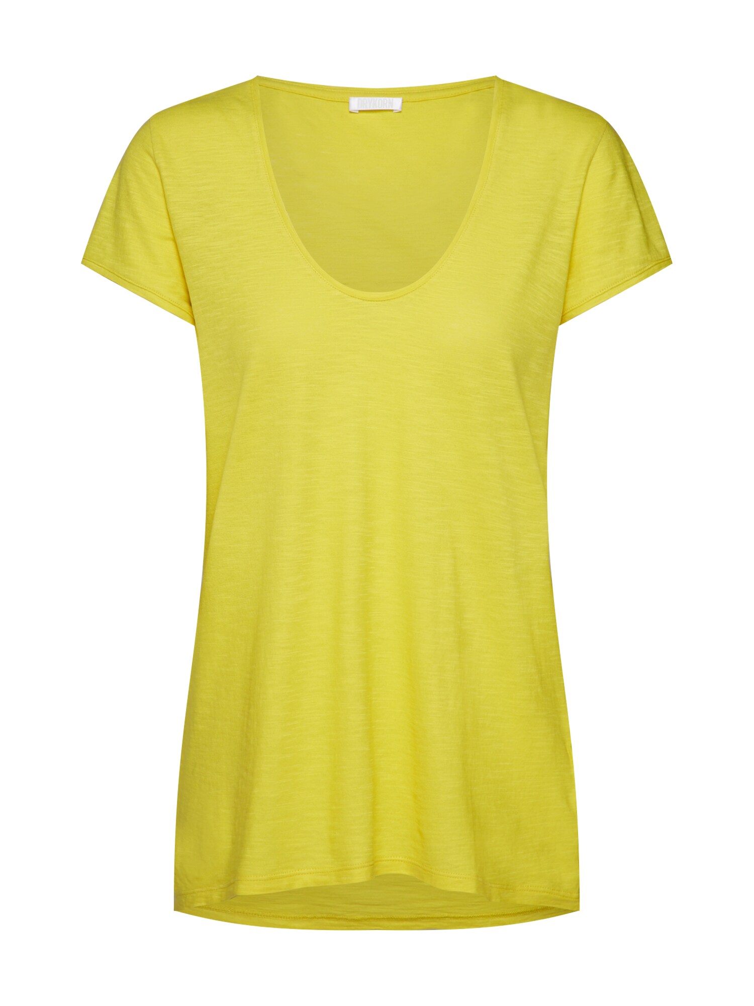 Drykorn Dames Shirt Avivi Geel drykorn kopen in de aanbieding