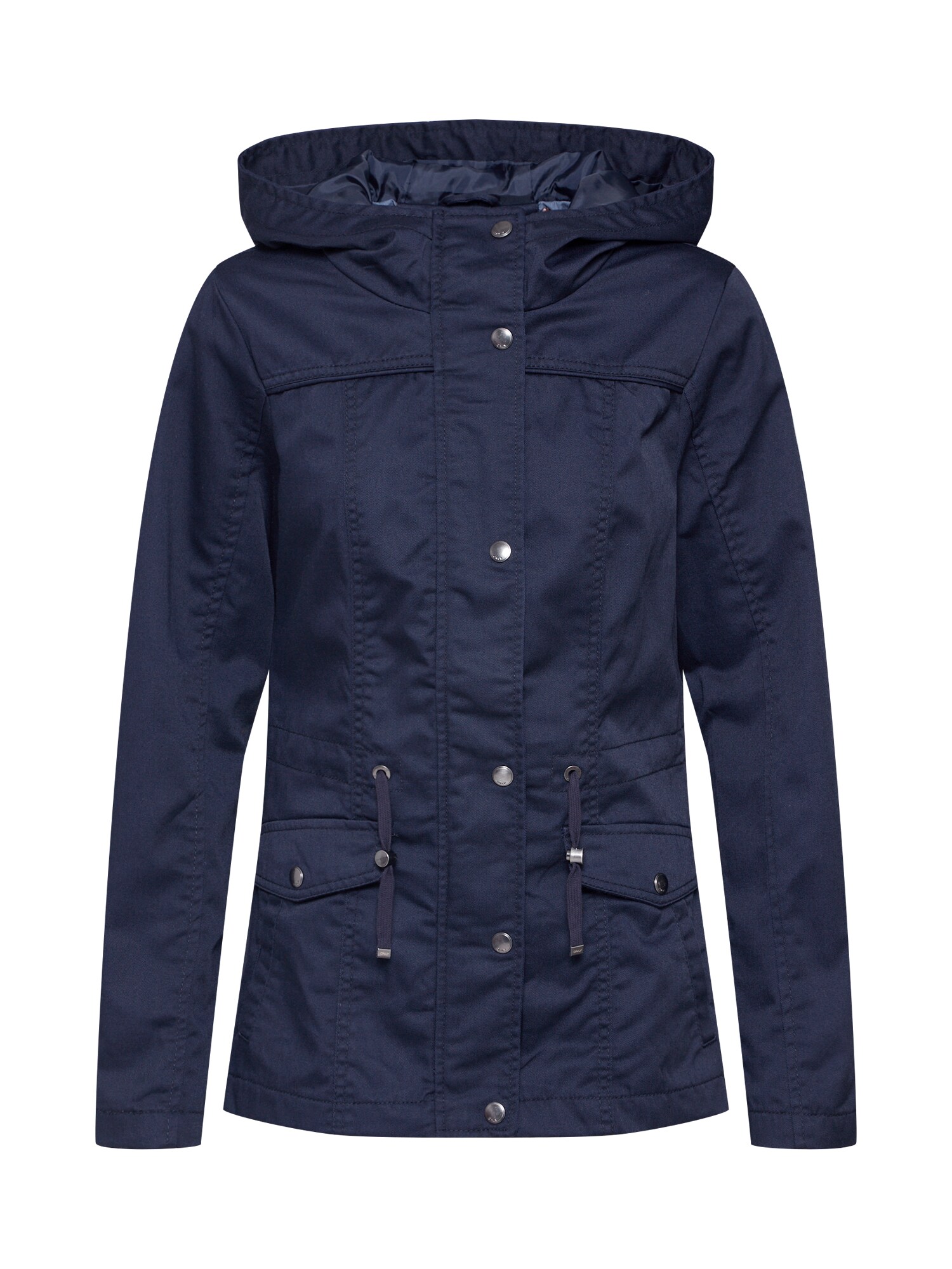 ONLY Ilga rudeninė-žieminė striukė 'ONLKATIE SPRING PARKA JACKET OTW'  mėlyna