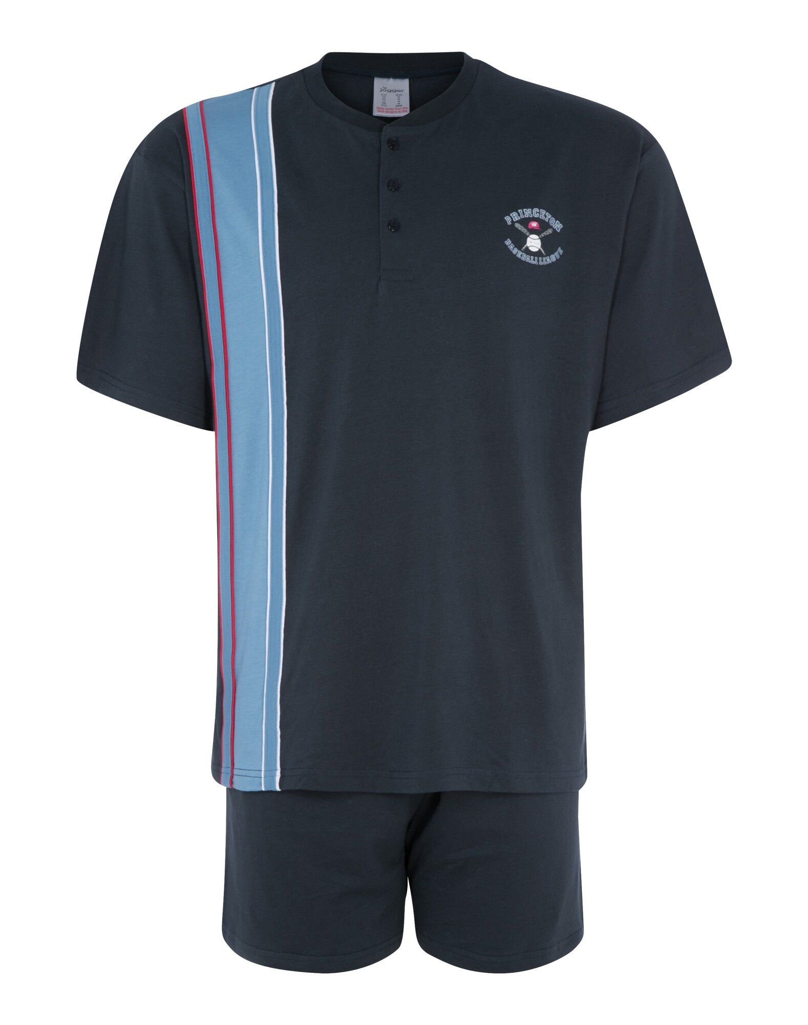 Thumbnail - LE JOGGER Pyjama kurz