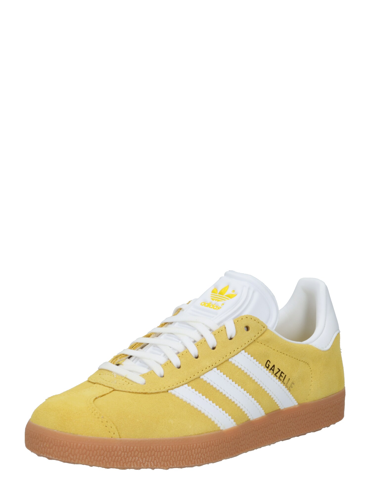ADIDAS ORIGINALS Sportbačiai be auliuko 'Gazelle'  balta / geltona