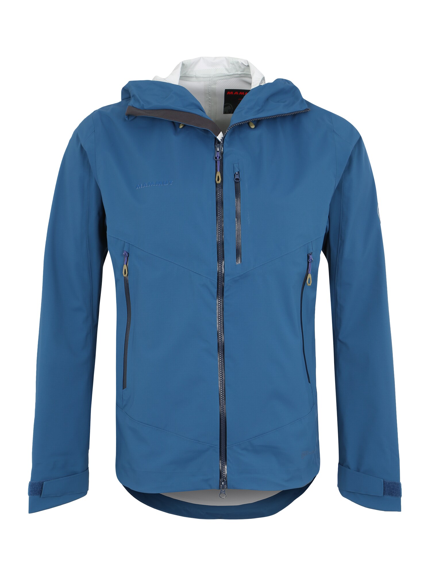 Mammut Heren Outdoorjas Kento Hs Hooded Jacket Donkerblauw mammut kopen in de aanbieding
