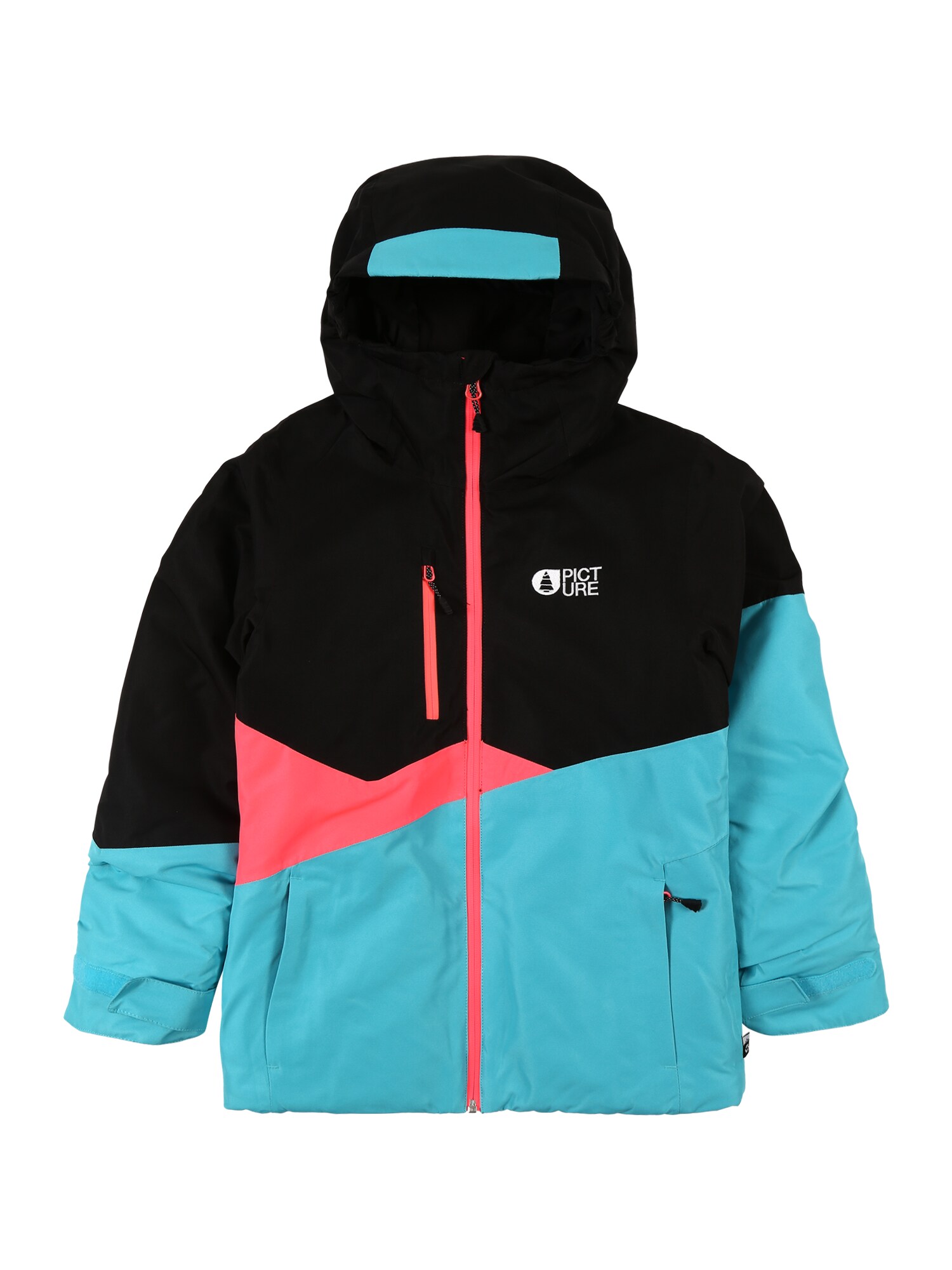 Picture Organic Clothing Sportinė striukė  rožinė / turkio spalva / juoda